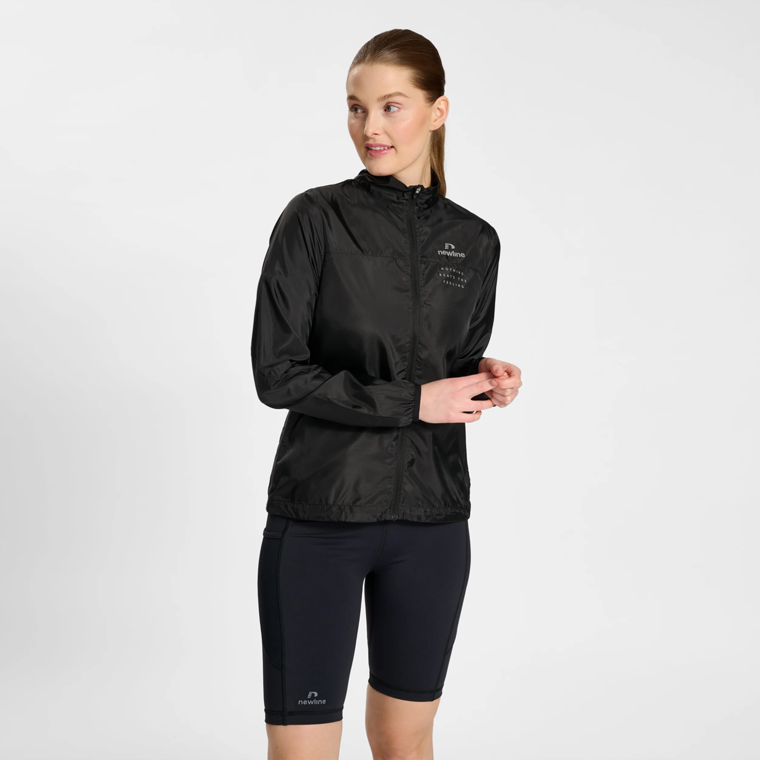 Denton Jacket Laufjacke Damen-Schwarz - Image 6