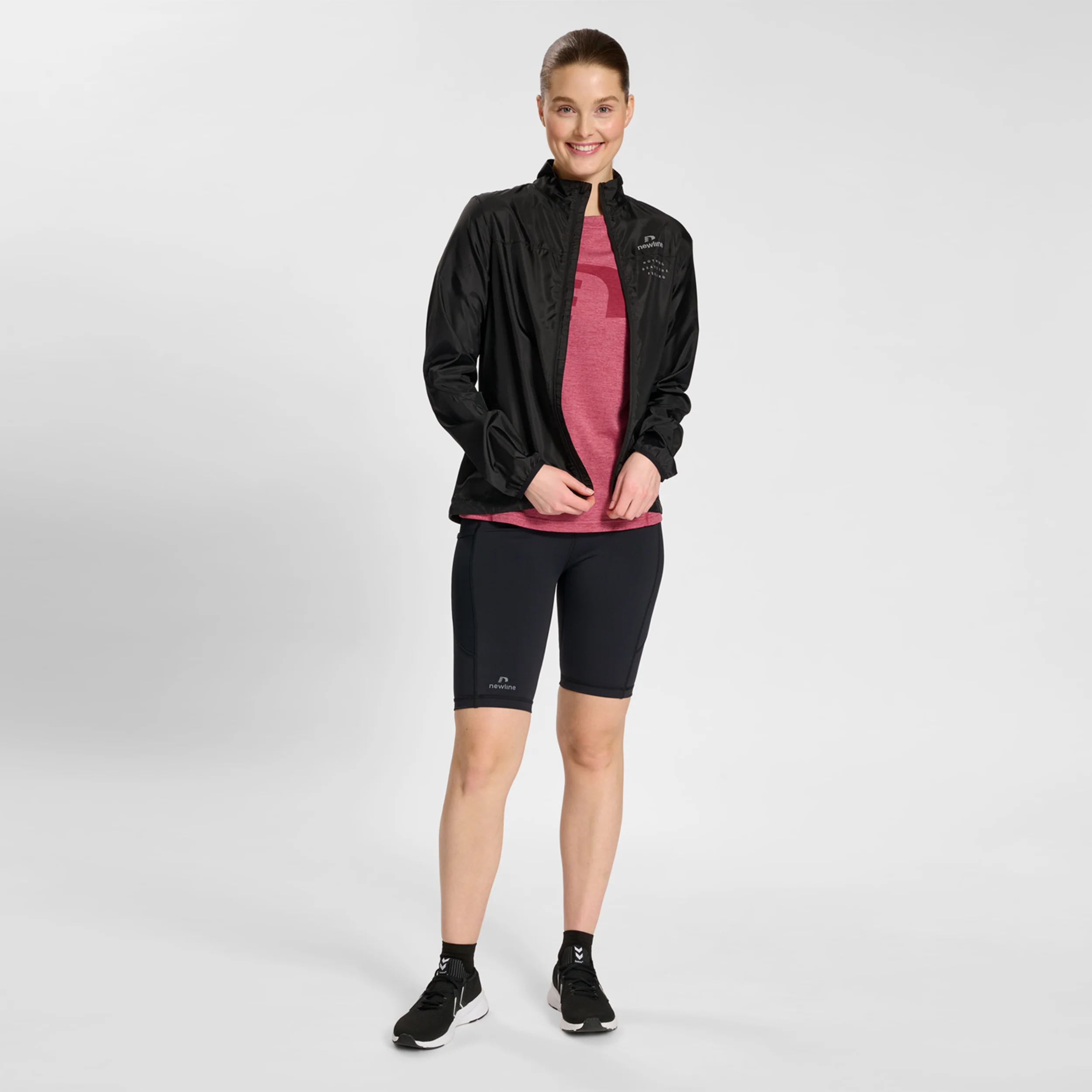 Denton Jacket Laufjacke Damen-Schwarz - Image 9