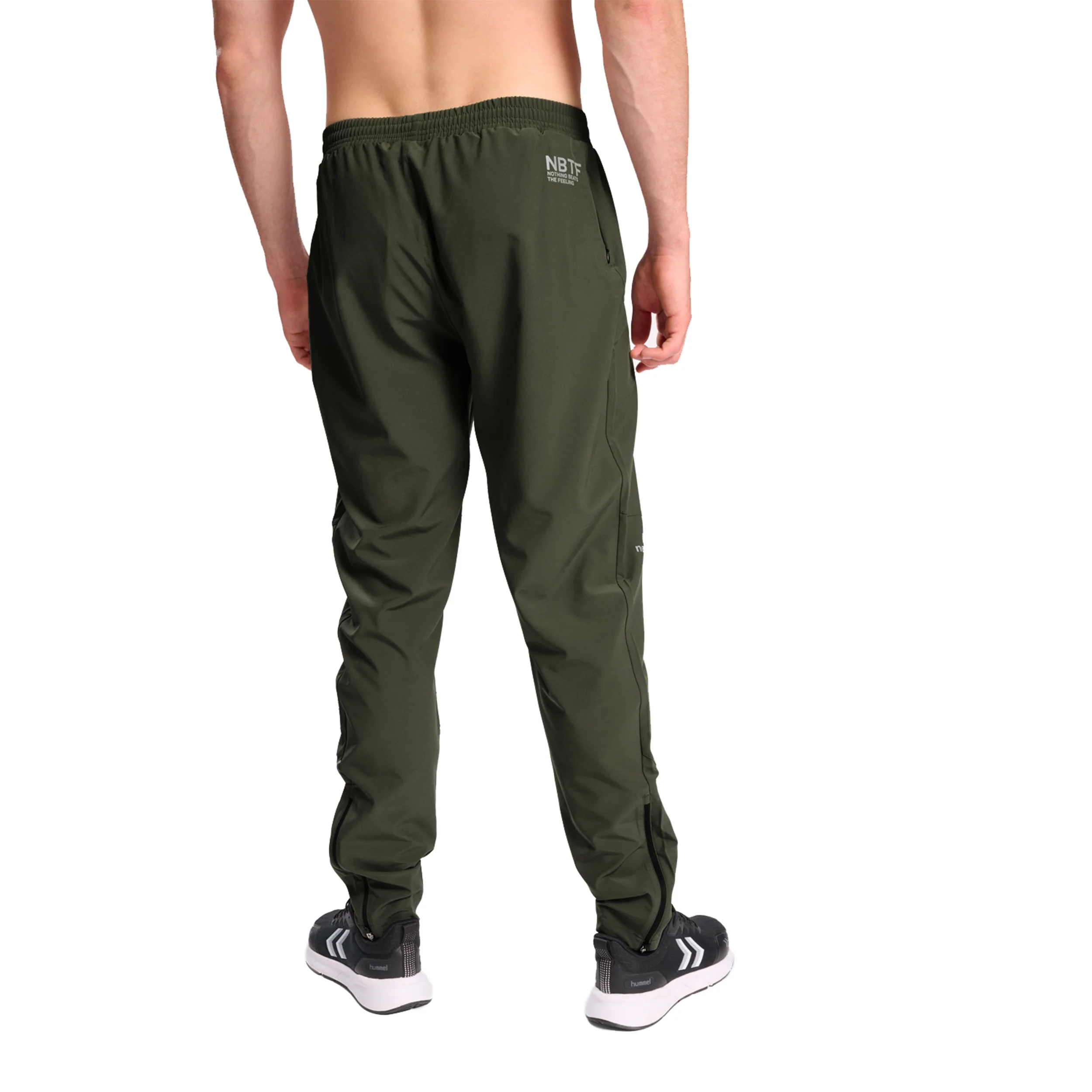 Pace Laufhose Herren-Oliv - Image 5