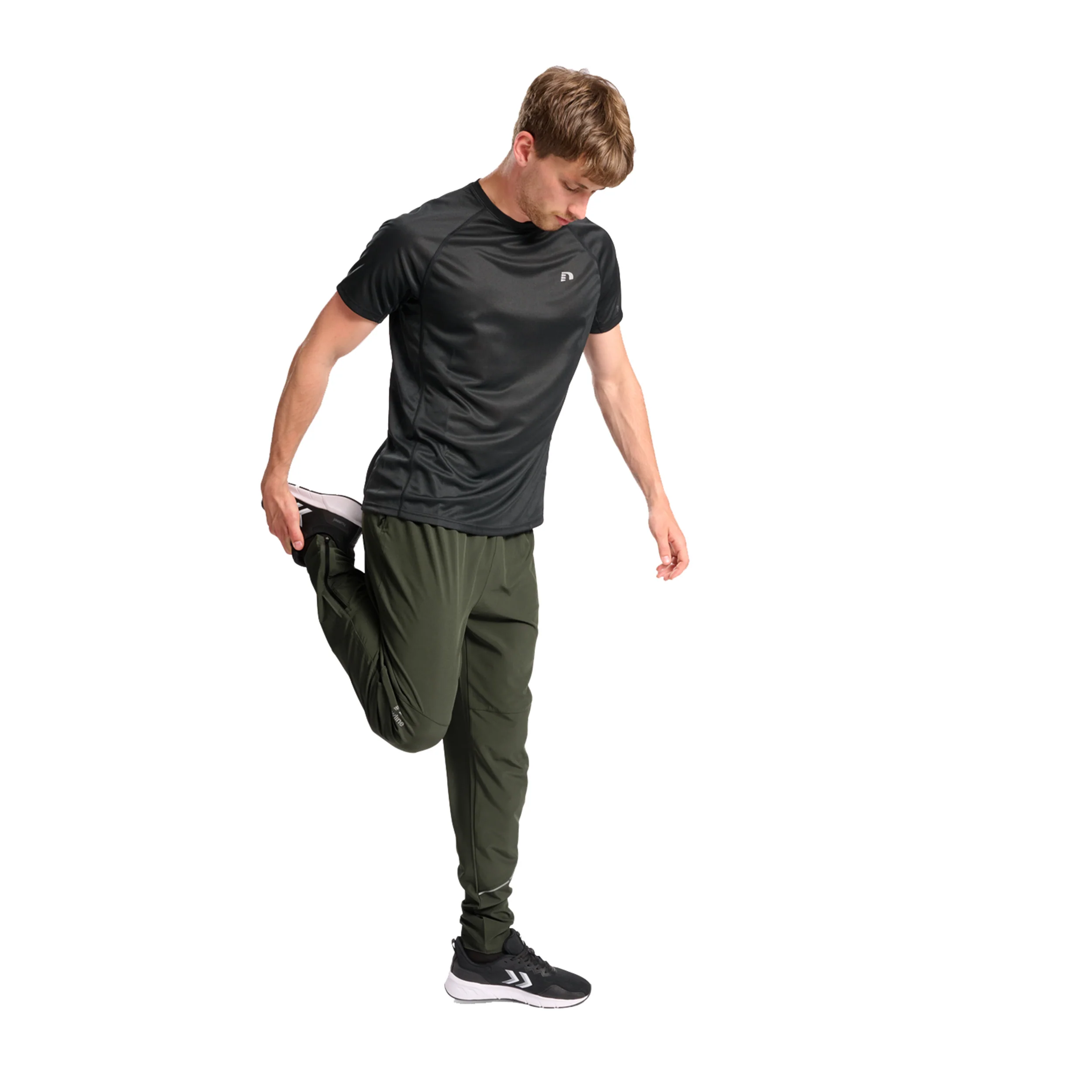 Pace Laufhose Herren-Oliv - Image 6