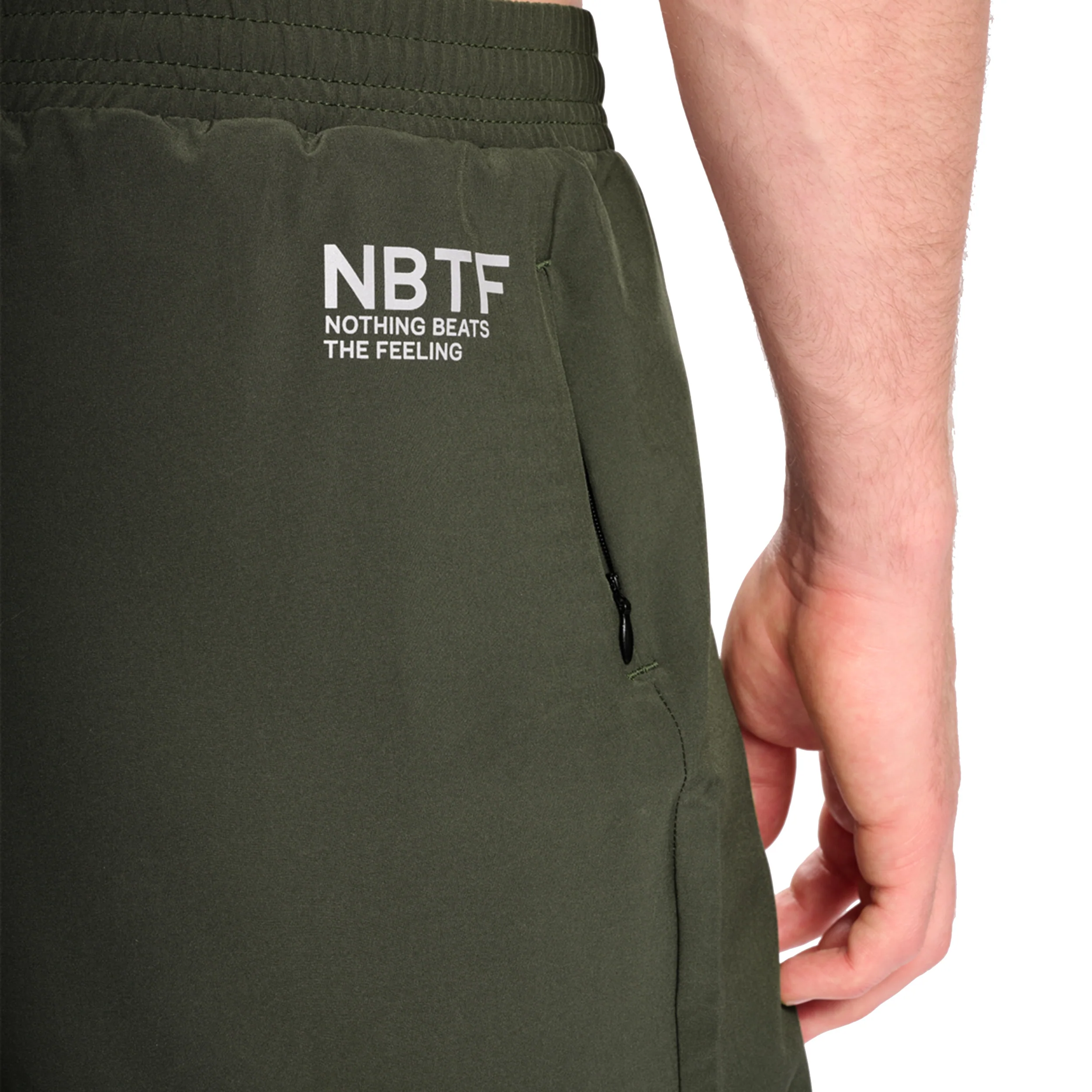Pace Laufhose Herren-Oliv - Image 7