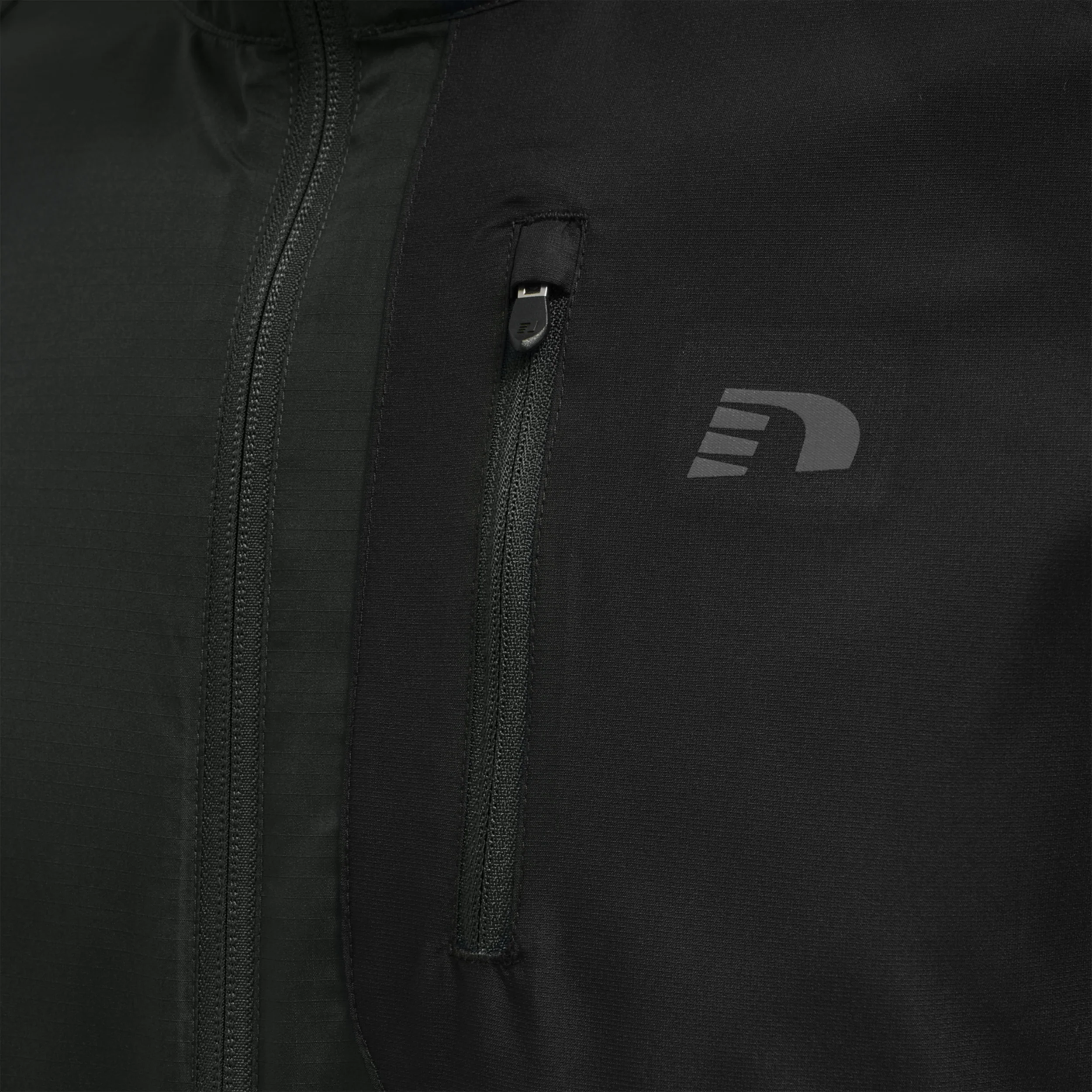 Performance Laufjacke Herren-Schwarz - Image 4