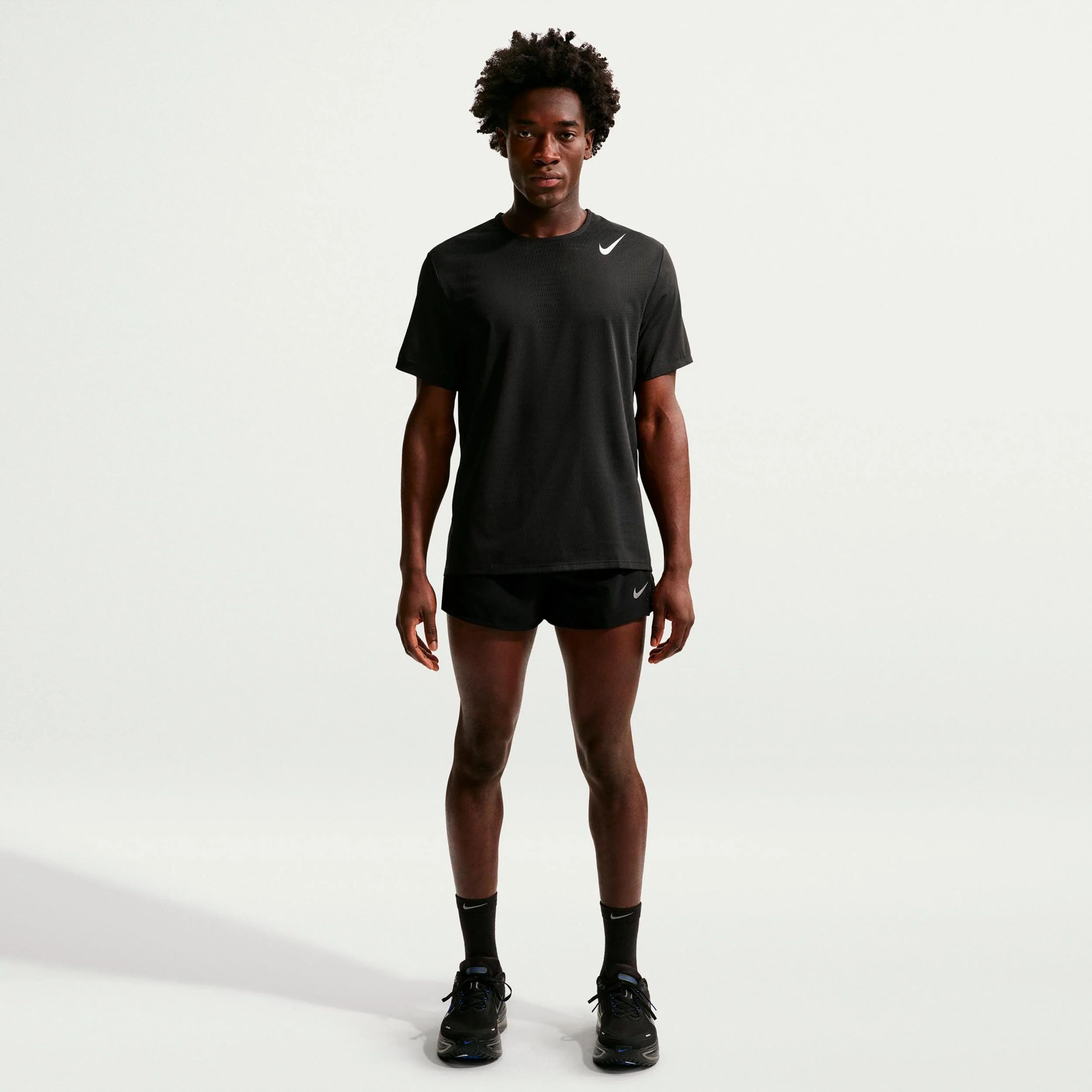 Aeroswift Laufshirt Herren - schwarz, weiß - Image 2