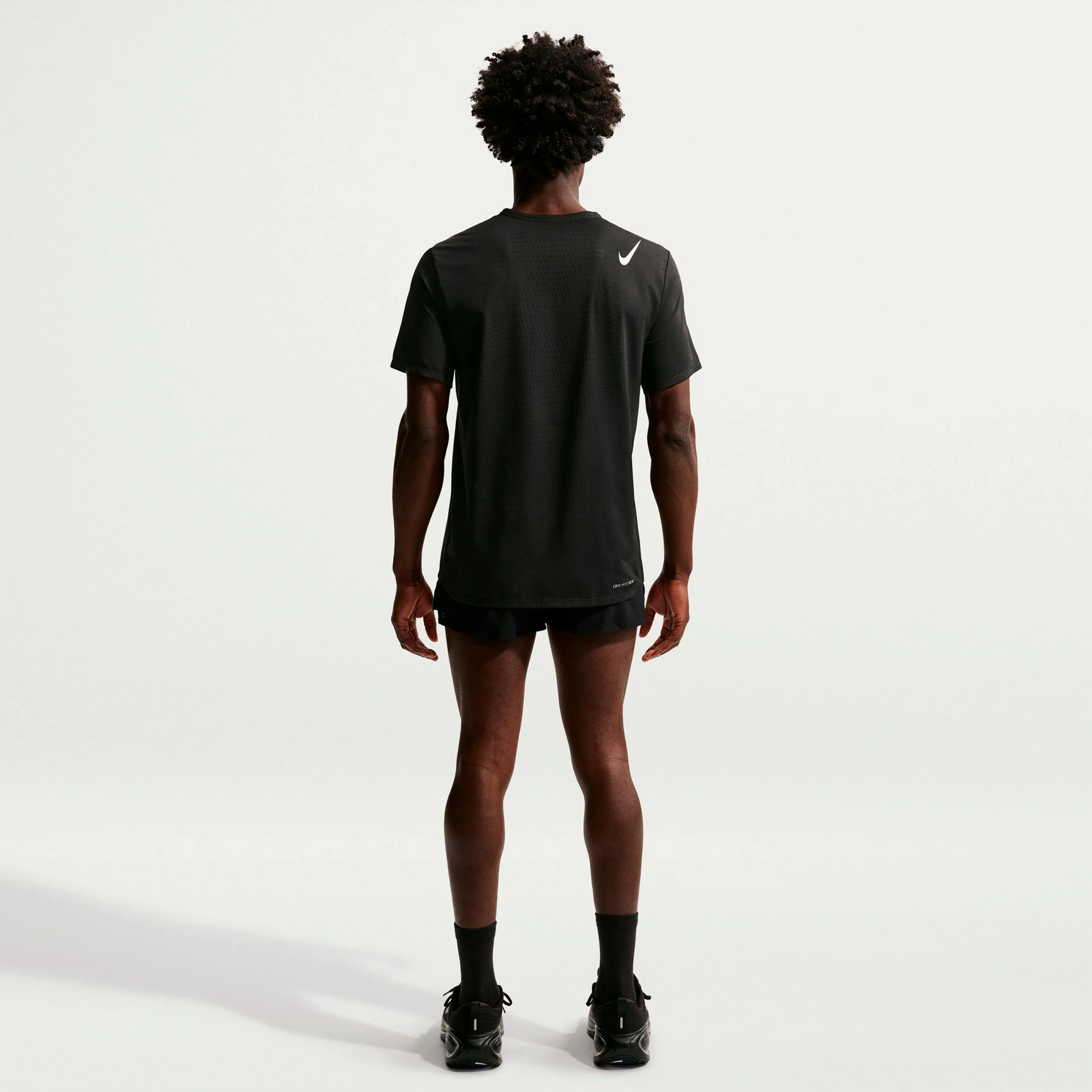 Aeroswift Laufshirt Herren - schwarz, weiß - Image 3