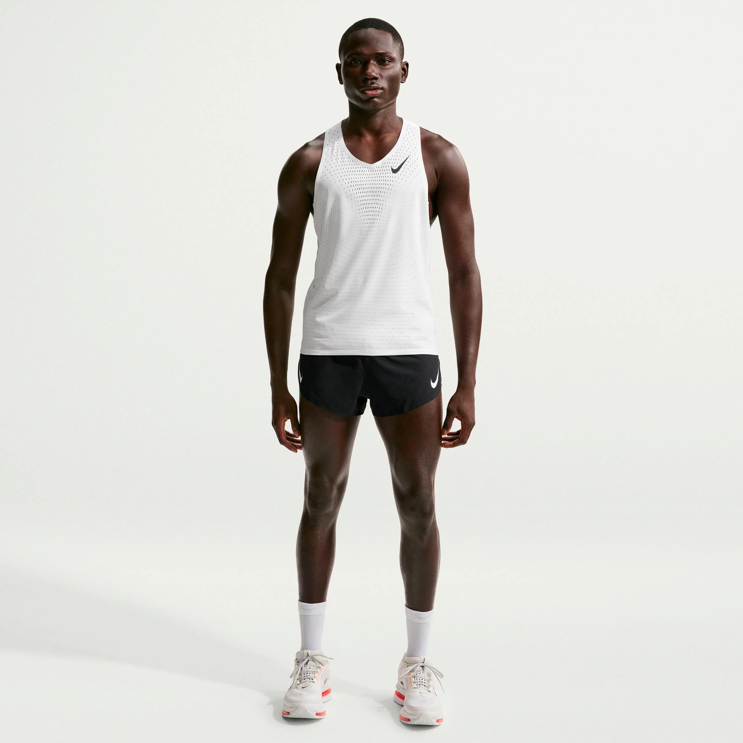 AeroSwift Laufshorts Herren - schwarz, weiß - Image 2