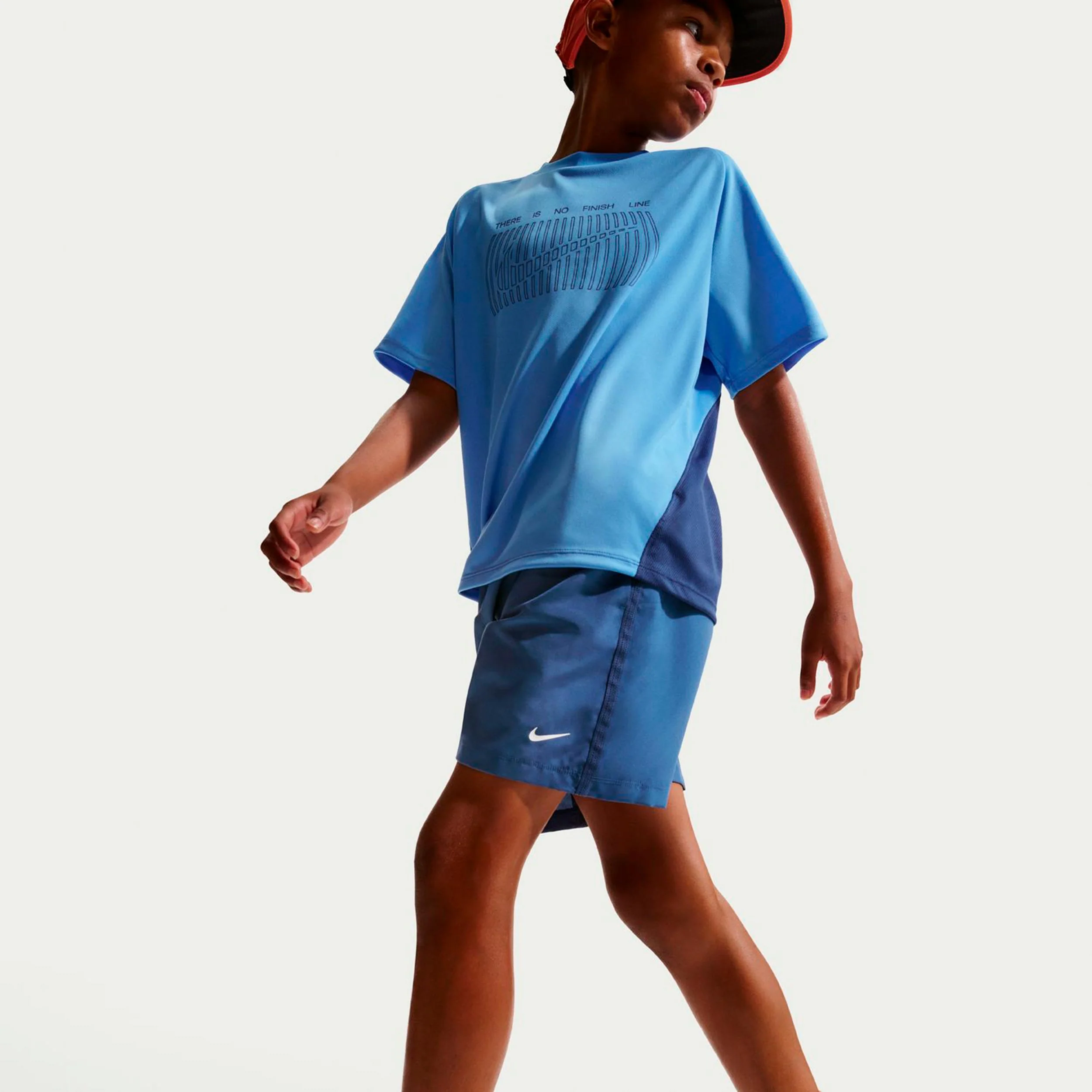 Big Shorts Jungen-petrol, weiß - Image 5