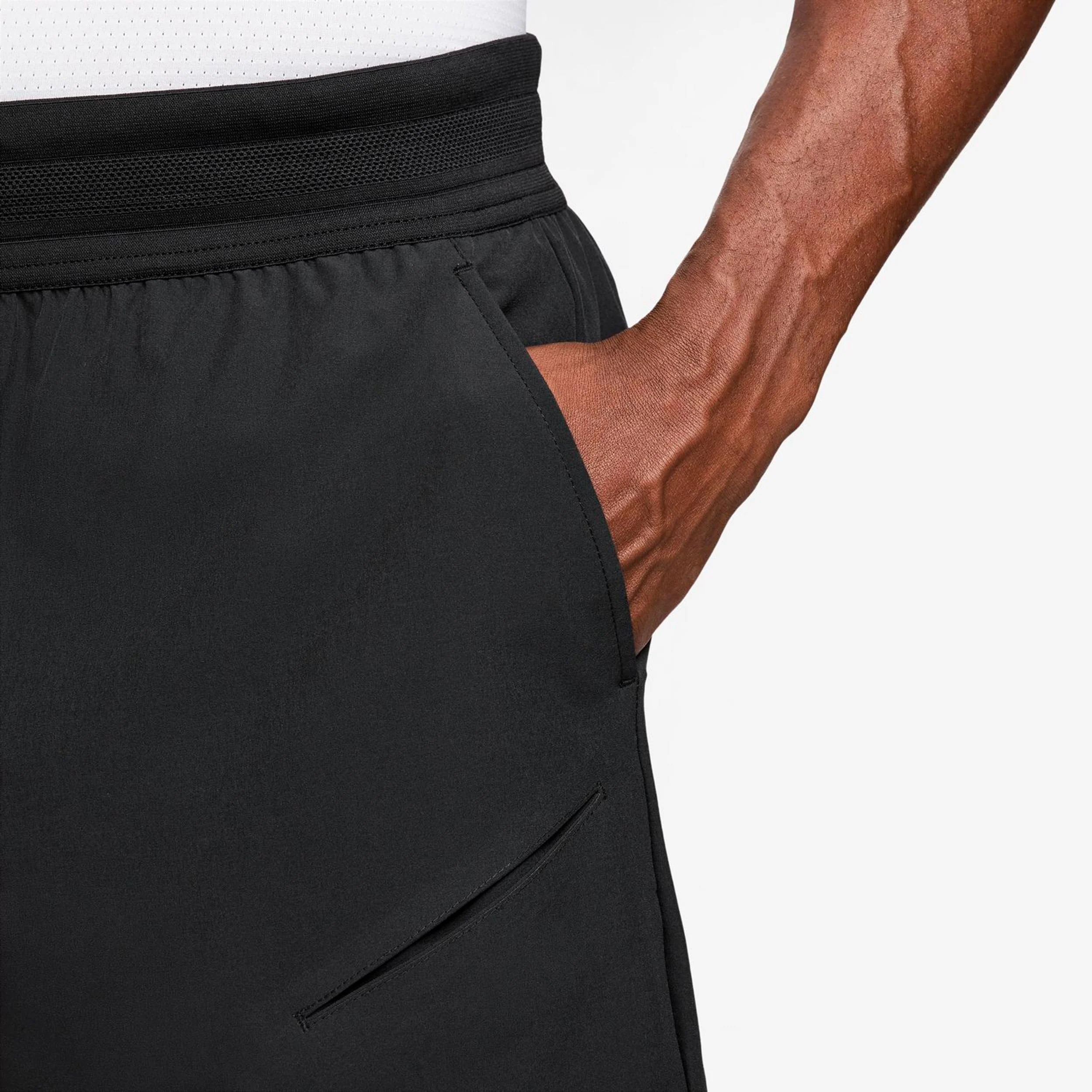 Carlos Alcaraz Court Dri-Fit Slam Shorts Herren-schwarz, grün - Image 4
