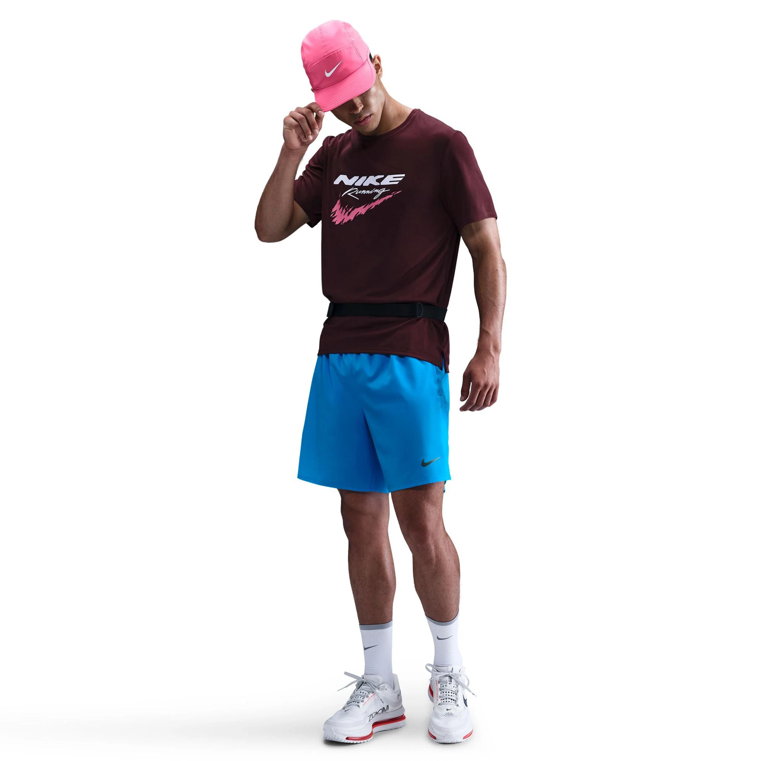 Challenger 7in Brief-Lined Laufshorts Herren - blau, blau - Image 2