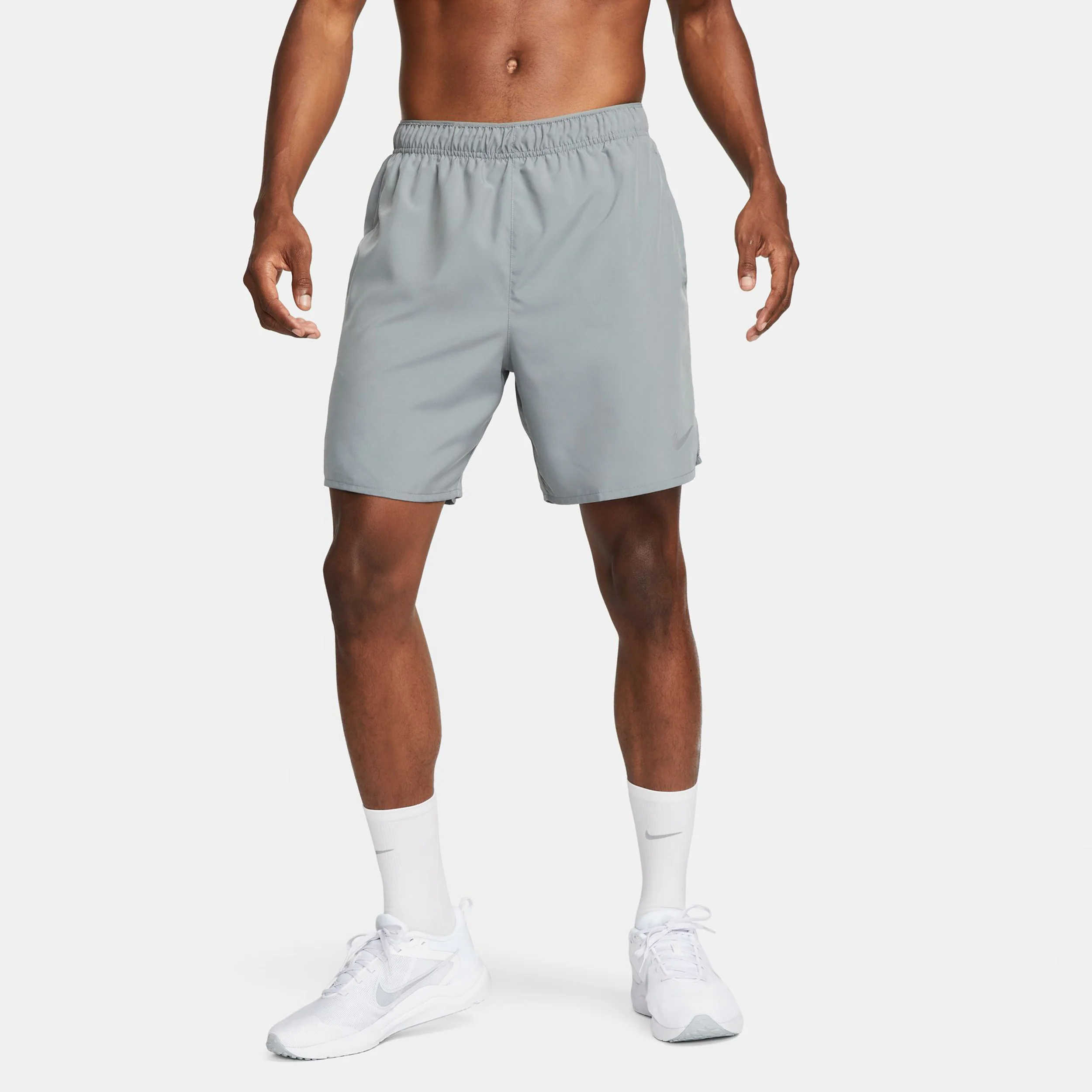 Challenger 7in Brief-Lined Laufshorts Herren - grau - Image 6