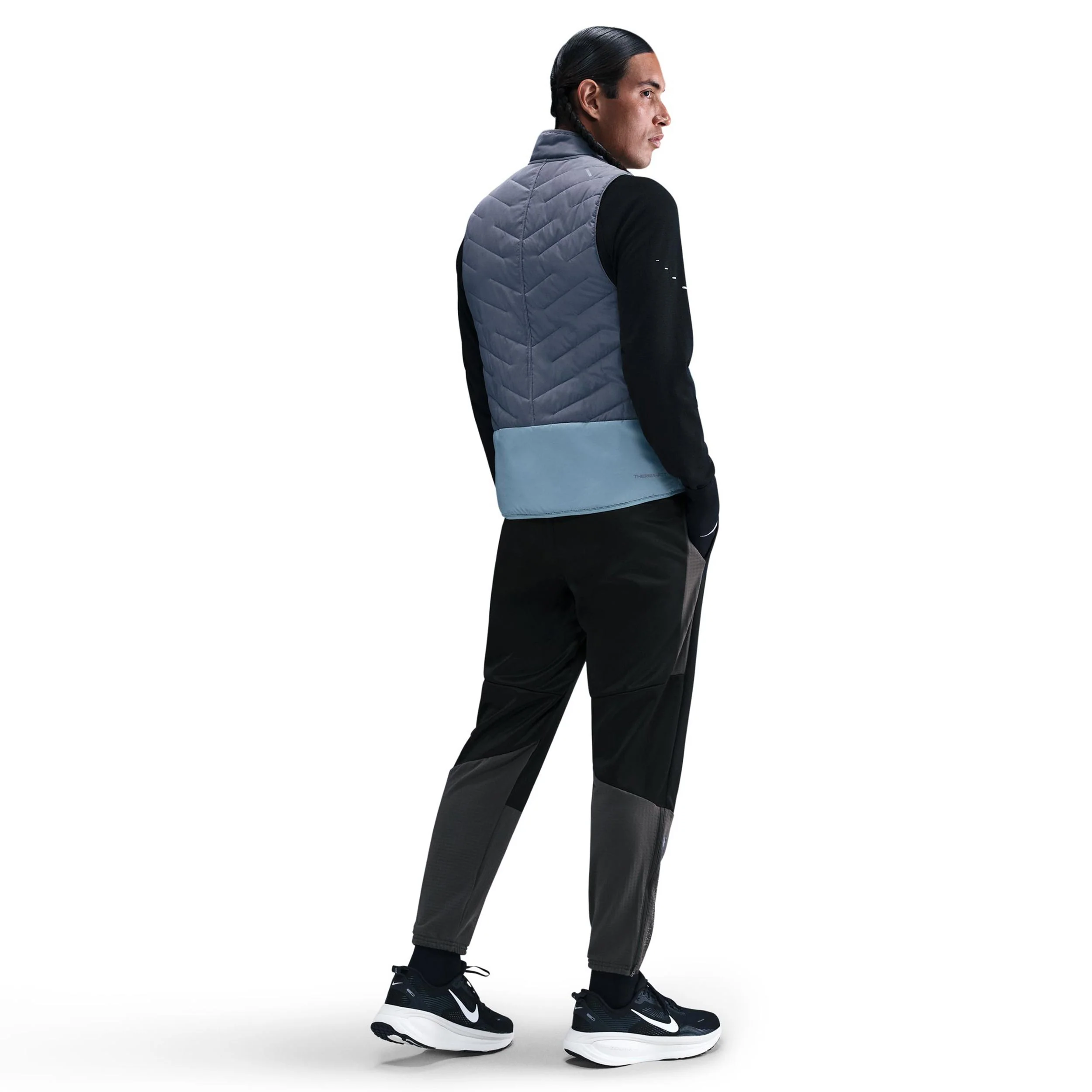 Challenger Laufhose Herren - schwarz, anthrazit - Image 3