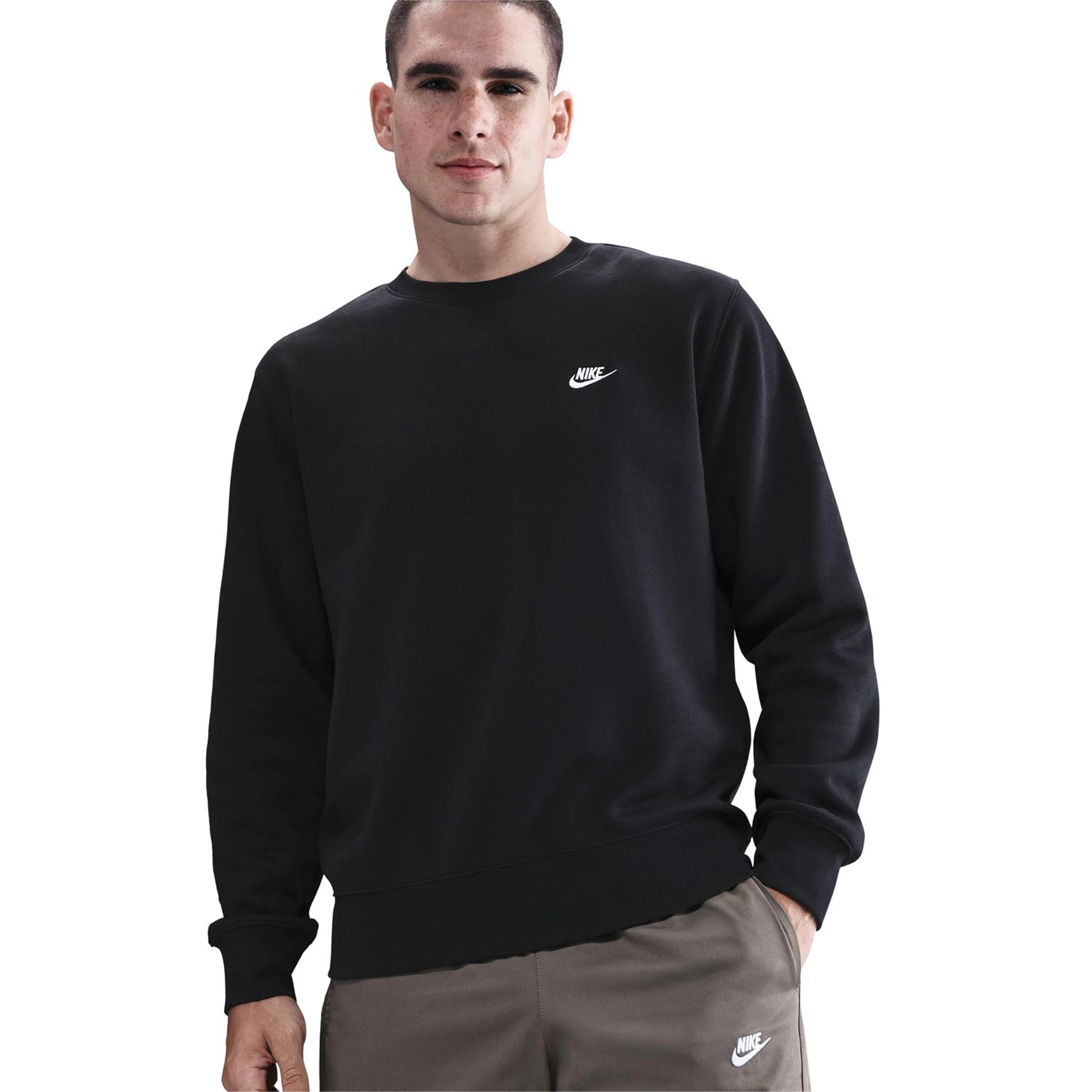 Club Crew Sweatshirt Herren-Schwarz - Image 3