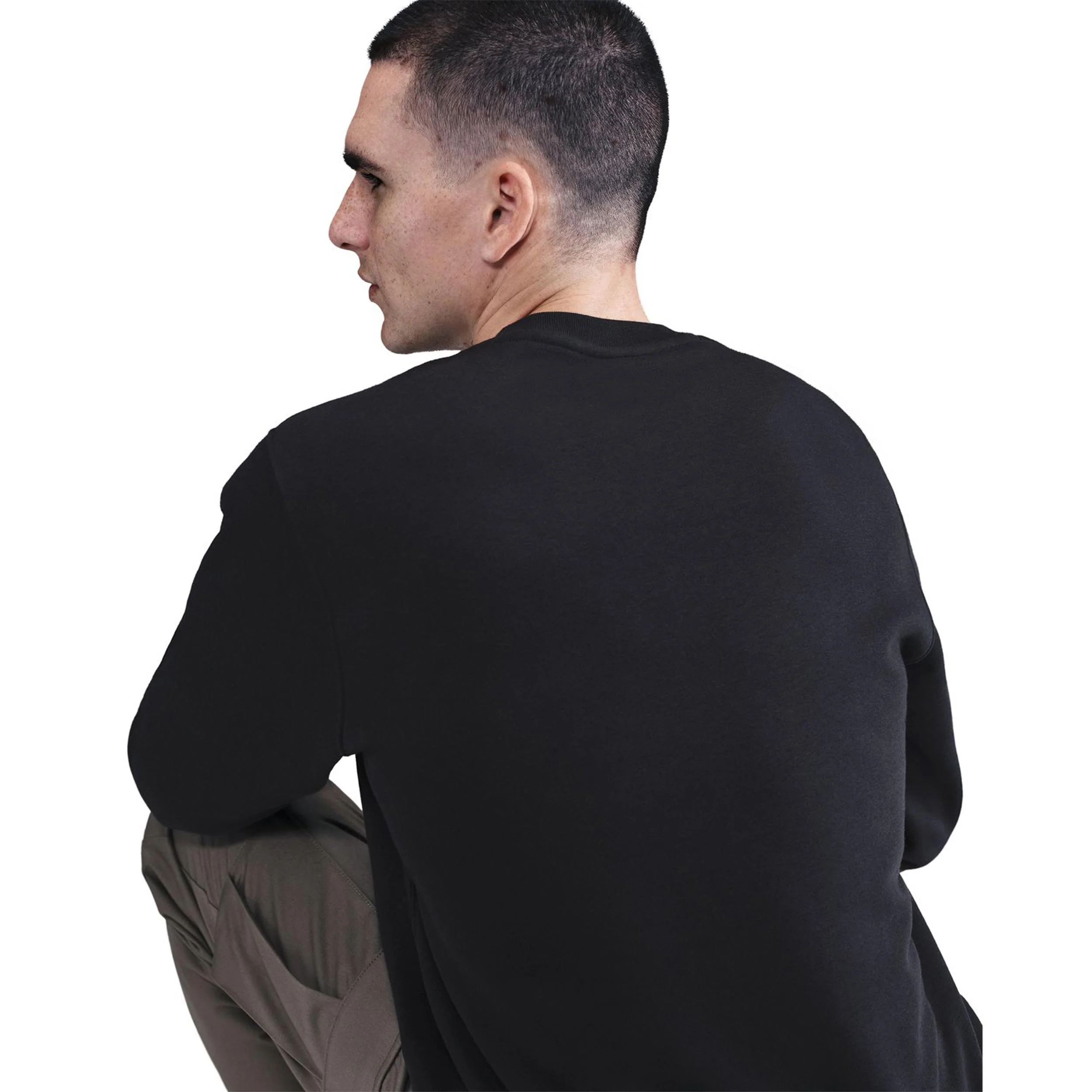 Club Crew Sweatshirt Herren-Schwarz - Image 4