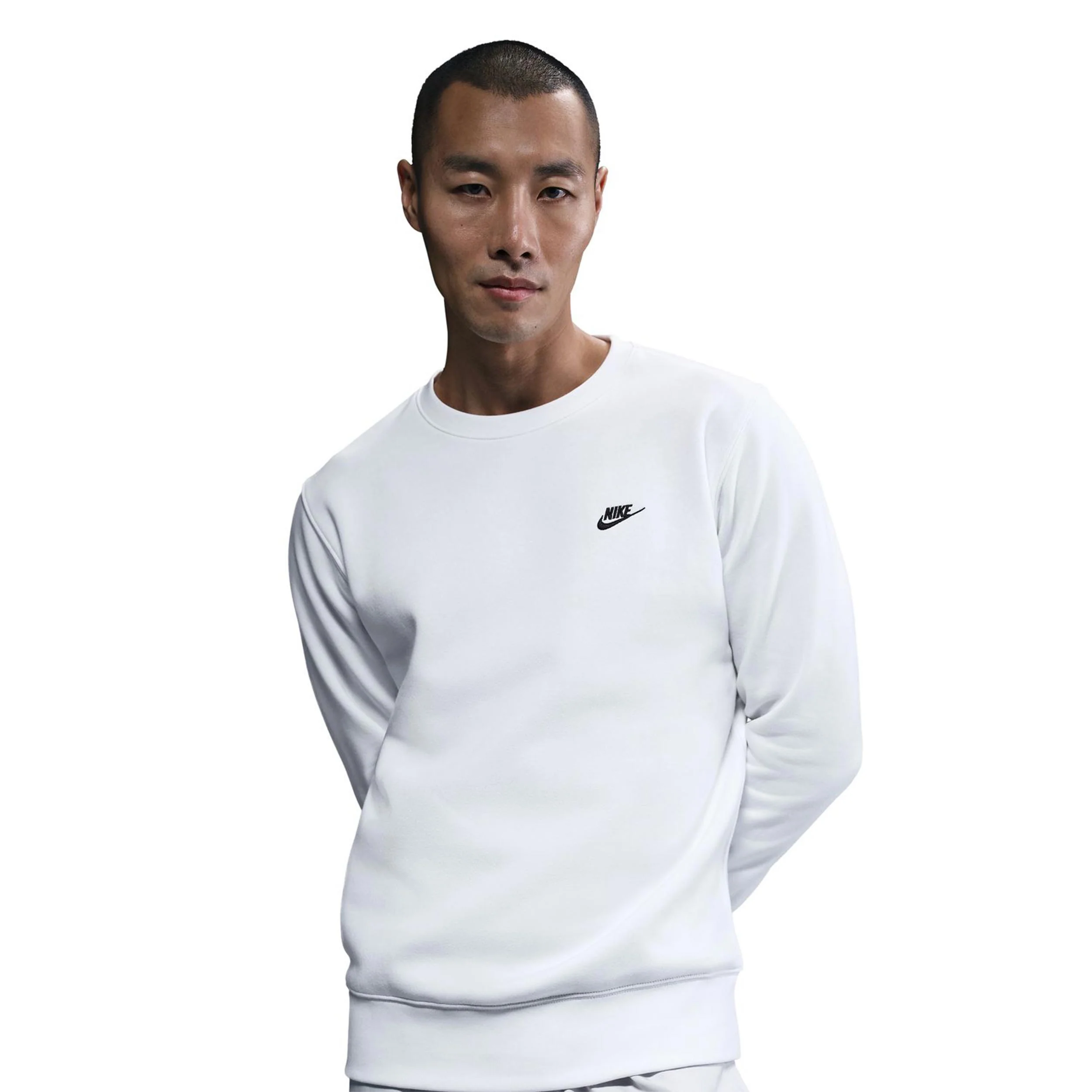 Club Crew Sweatshirt Herren-Weiß - Image 3