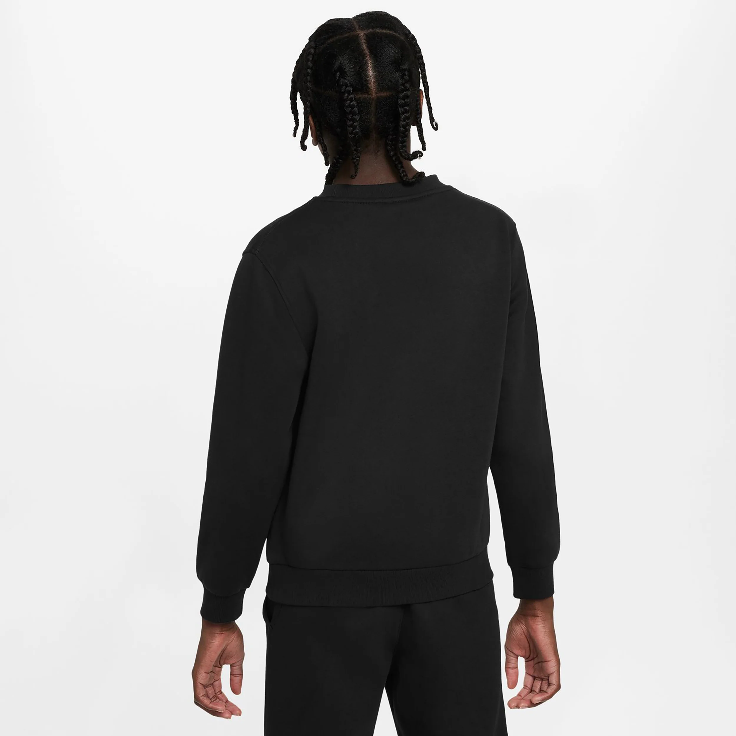 Club Fleece Crew Sweatshirt Kinder-schwarz - Image 2