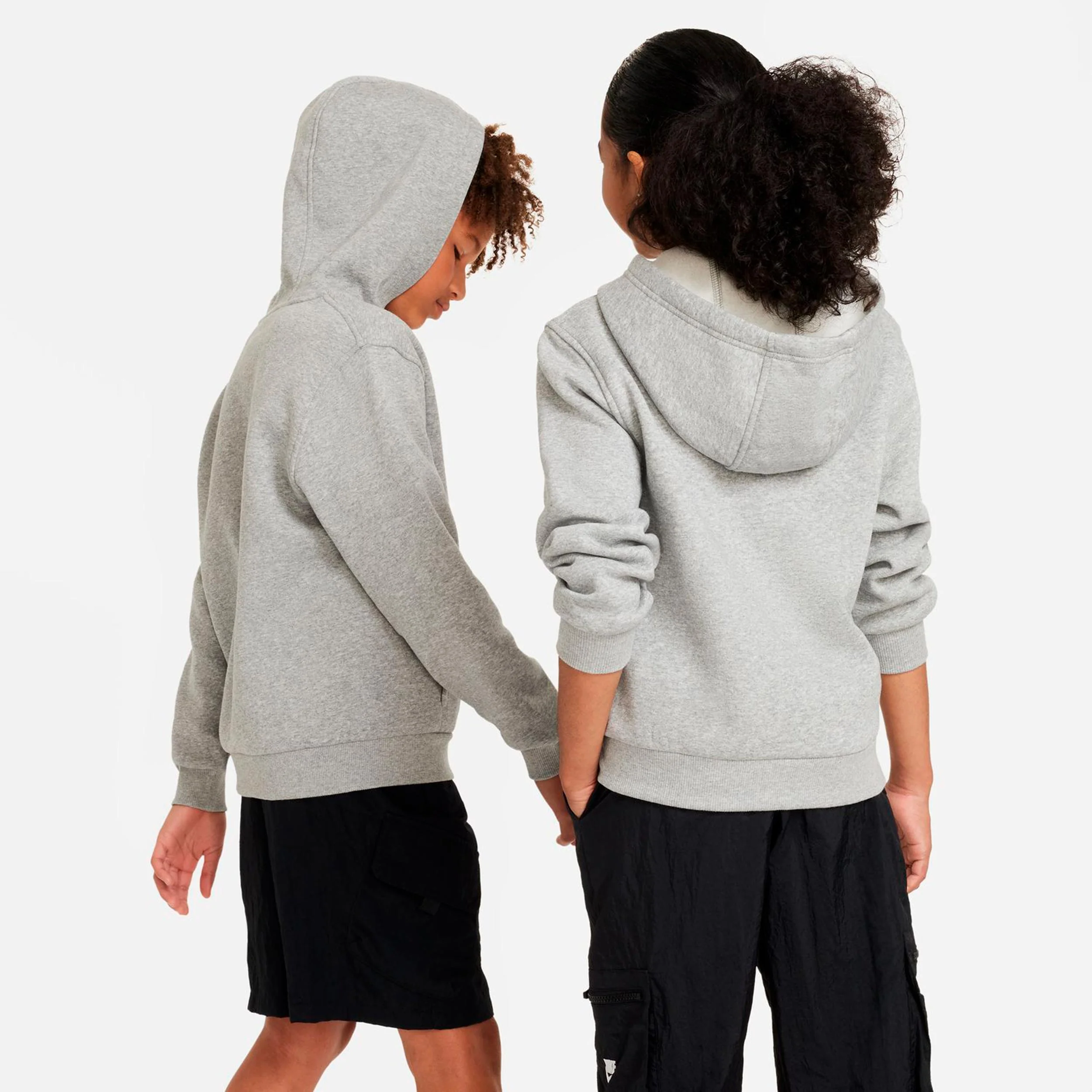 Club Fleece Full-Zip Sweatjacke Kinder - grau - Image 6