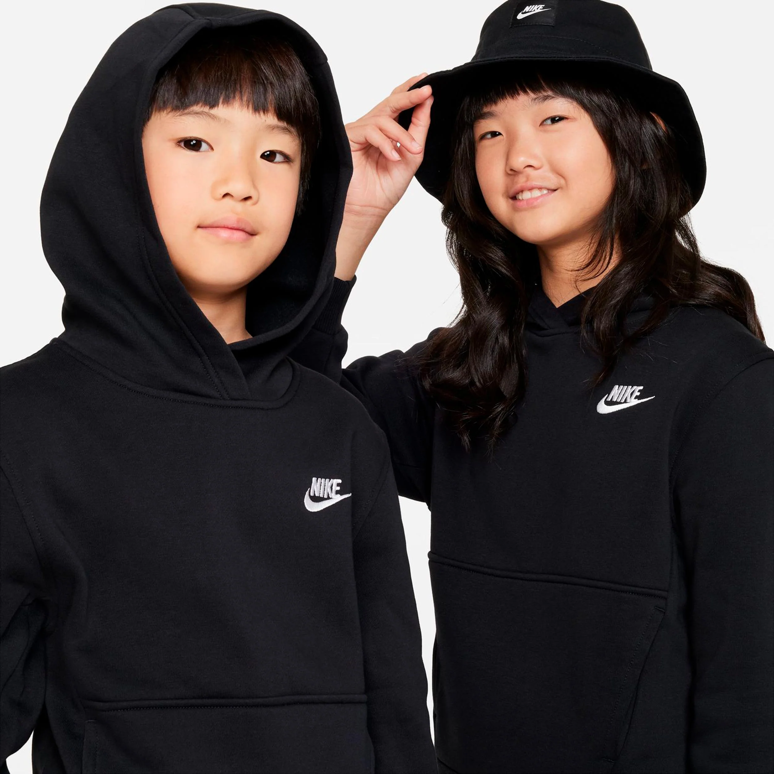 Club Fleece Hoody Kinder - schwarz - Image 3