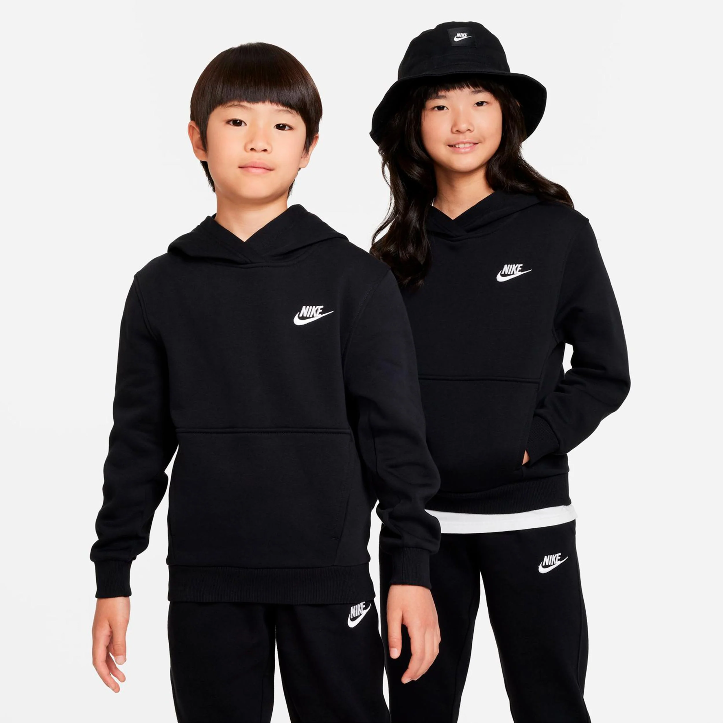 Club Fleece Hoody Kinder - schwarz - Image 5