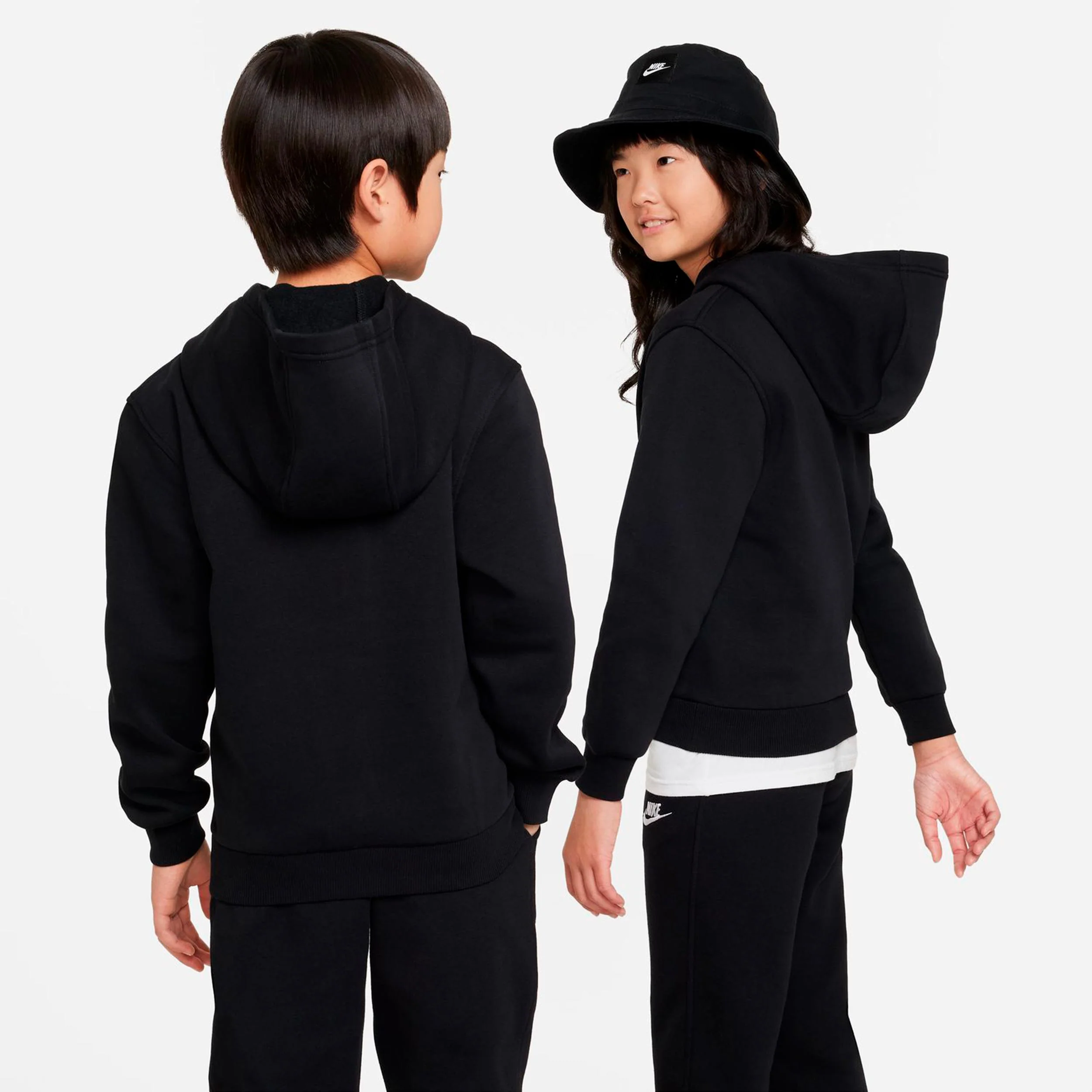 Club Fleece Hoody Kinder - schwarz - Image 6