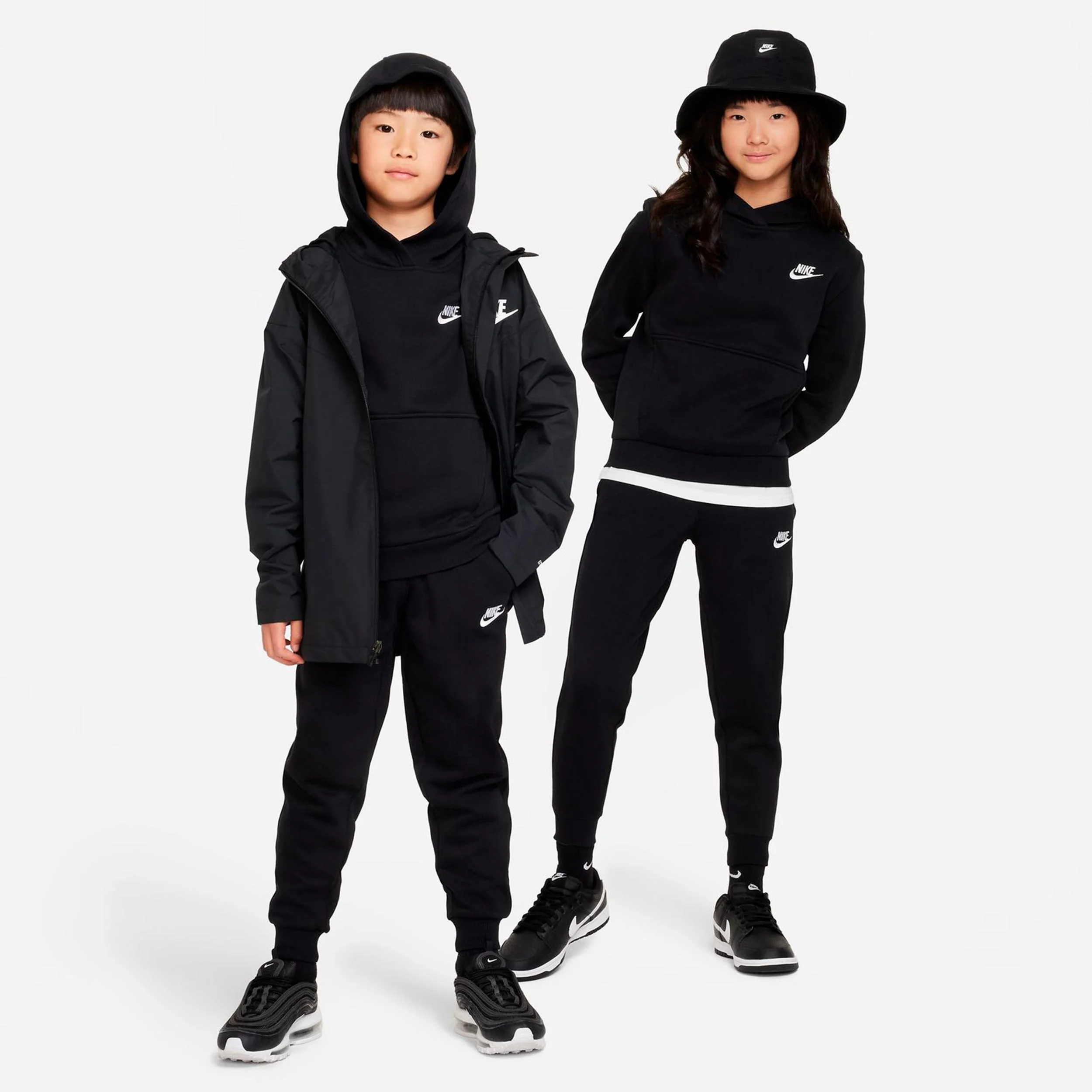 Club Fleece Hoody Kinder - schwarz - Image 7