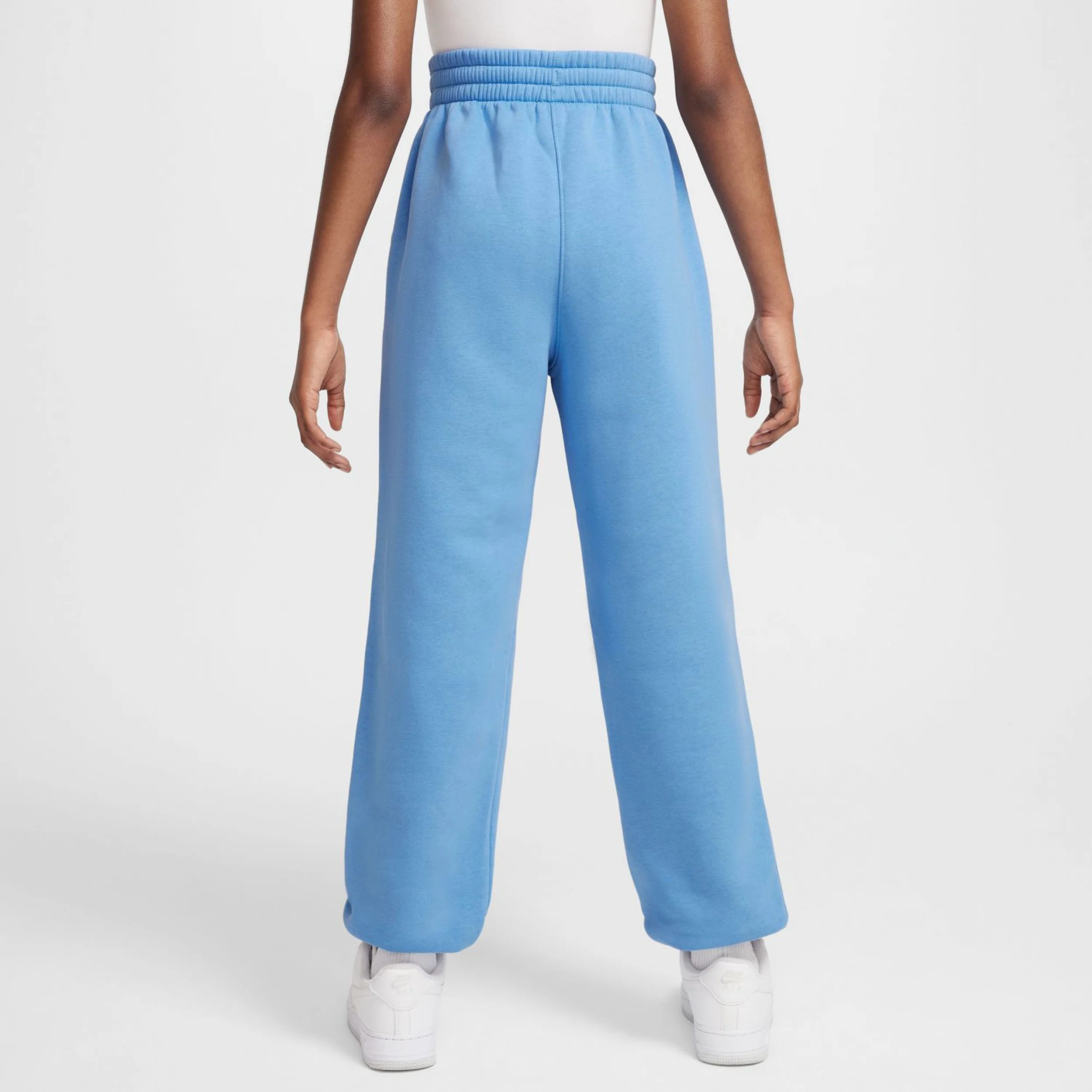 Club Fleece Loose Trainingshose Mädchen-Blau,Blau - Image 6