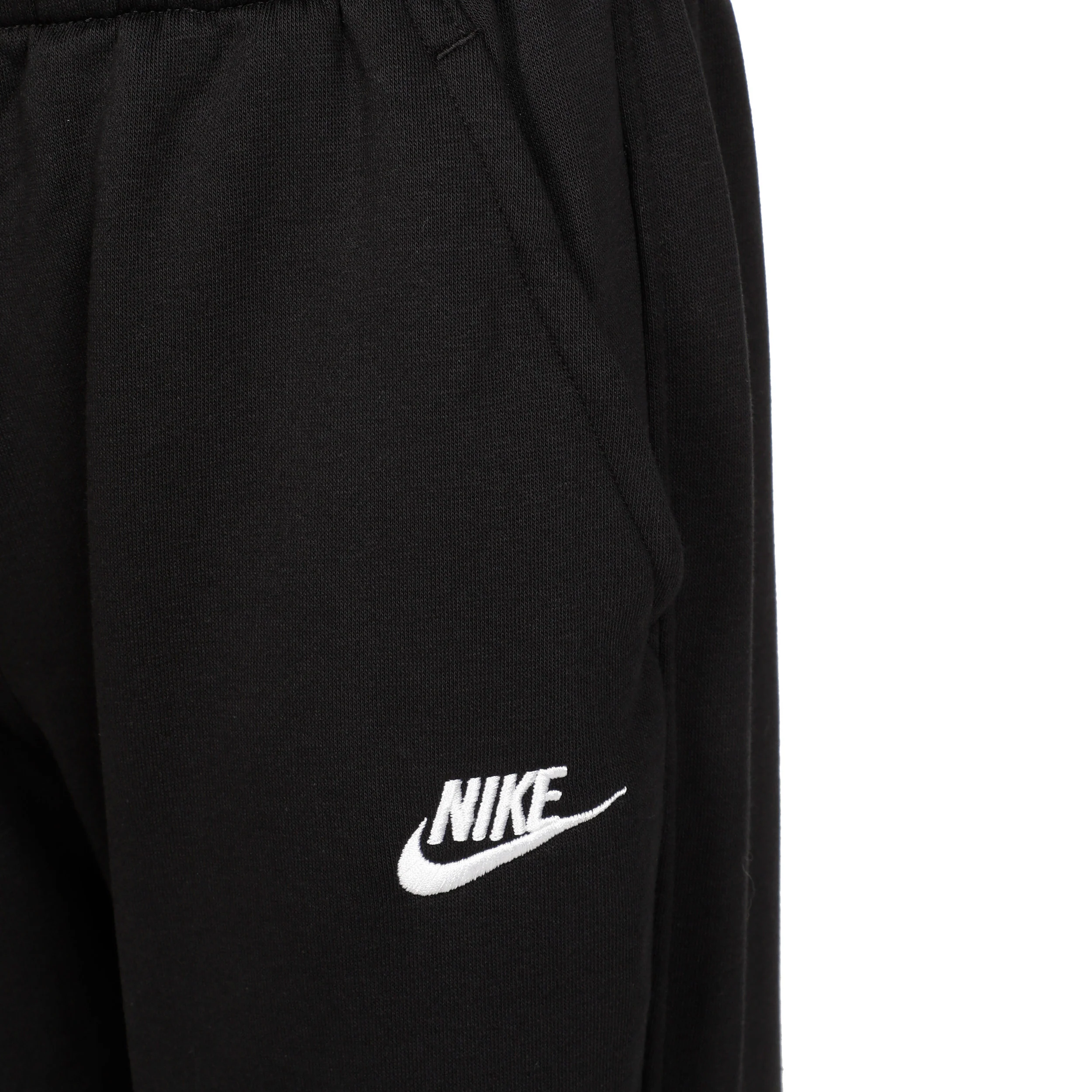Club Fleece Loose Trainingshose Mädchen-Schwarz,Weiß - Image 3