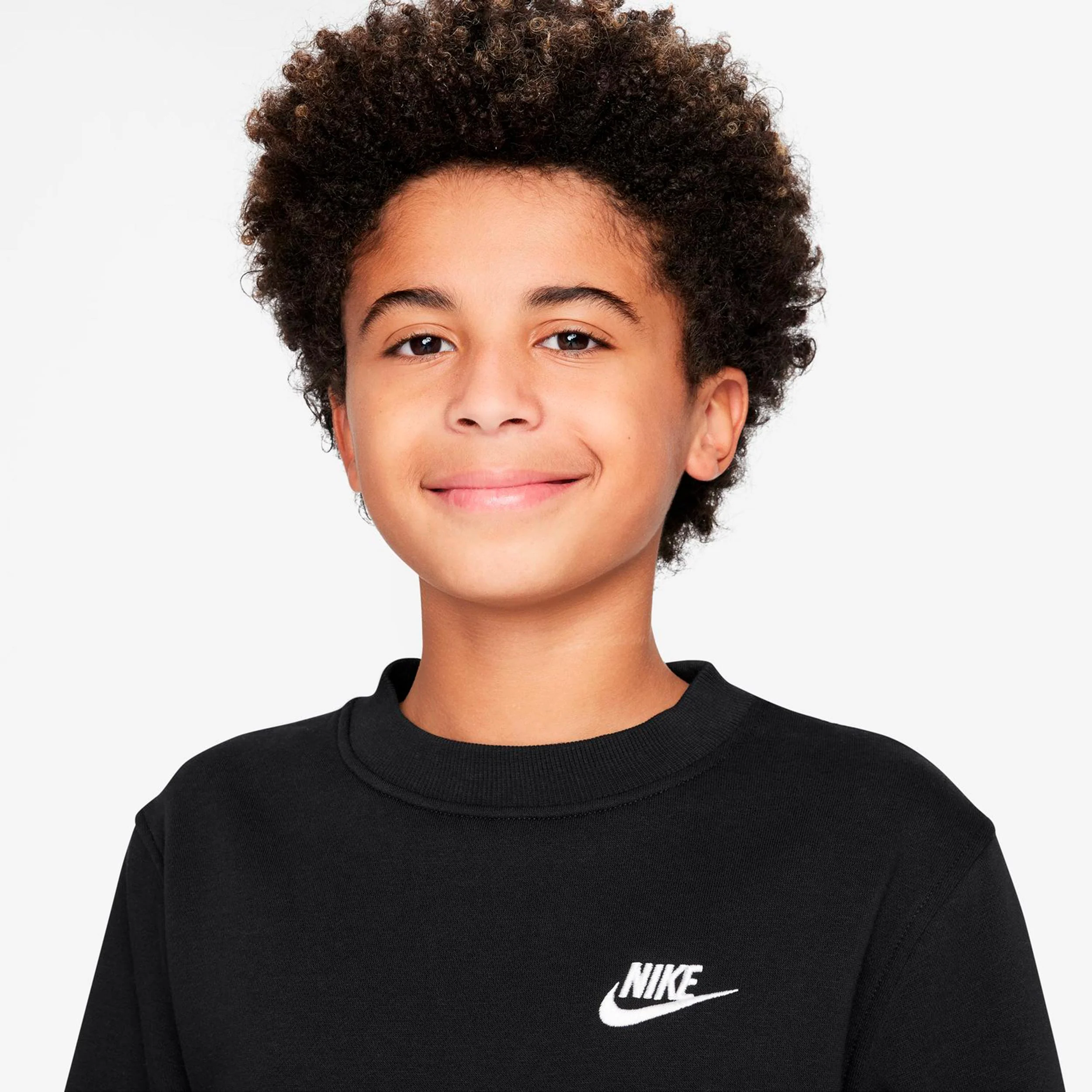 Club Fleece Sweatshirt Kinder - schwarz - Image 3