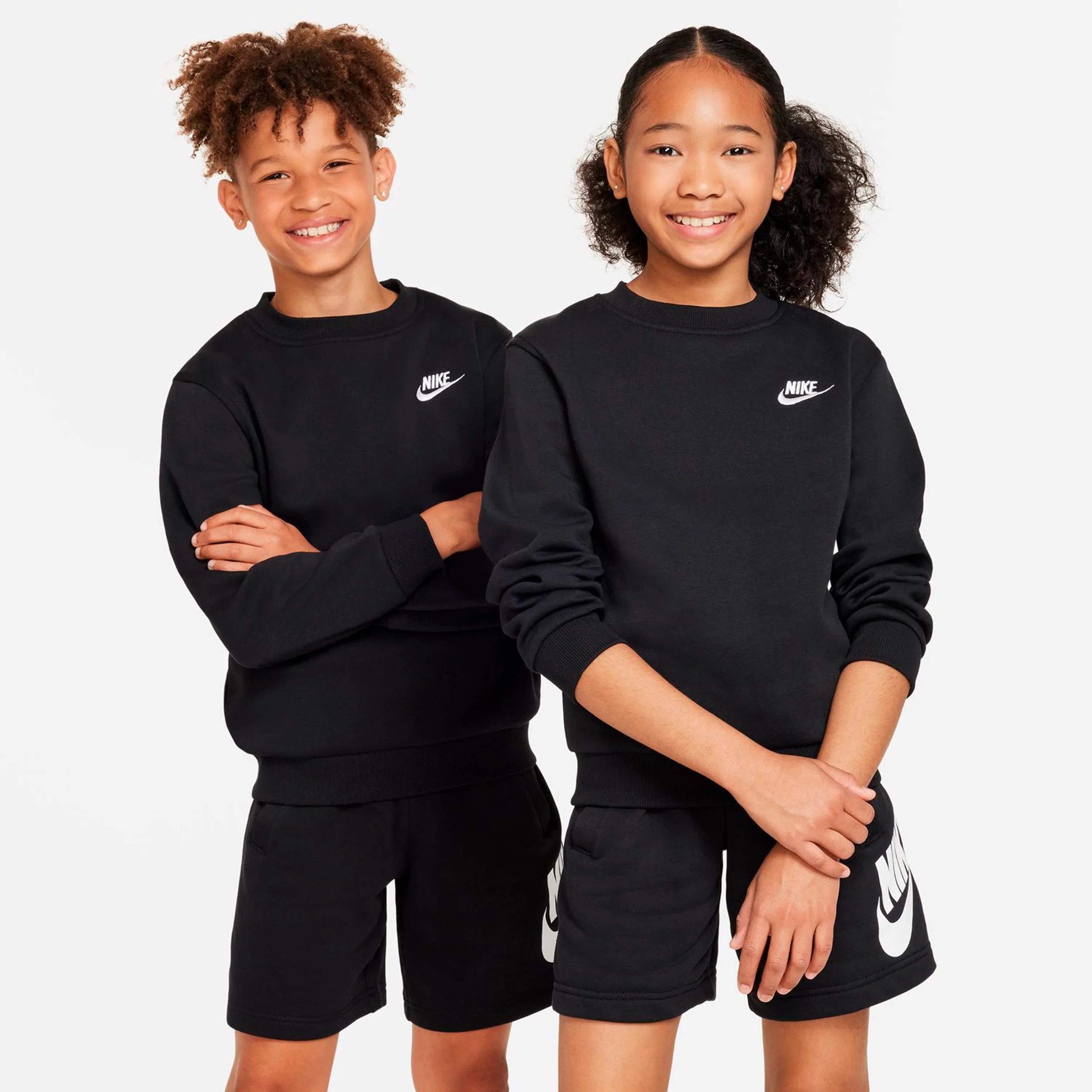 Club Fleece Sweatshirt Kinder - schwarz - Image 5