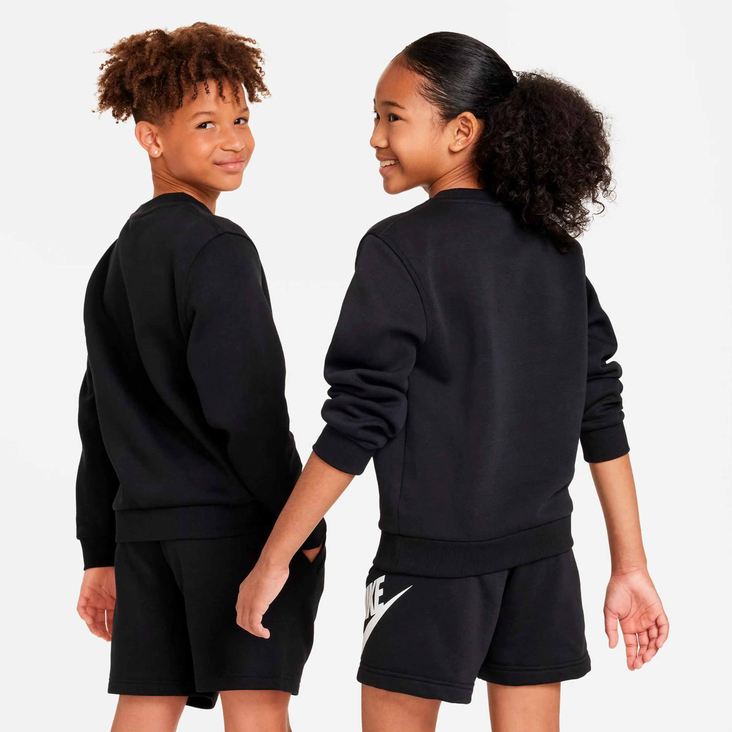 Club Fleece Sweatshirt Kinder - schwarz - Image 6