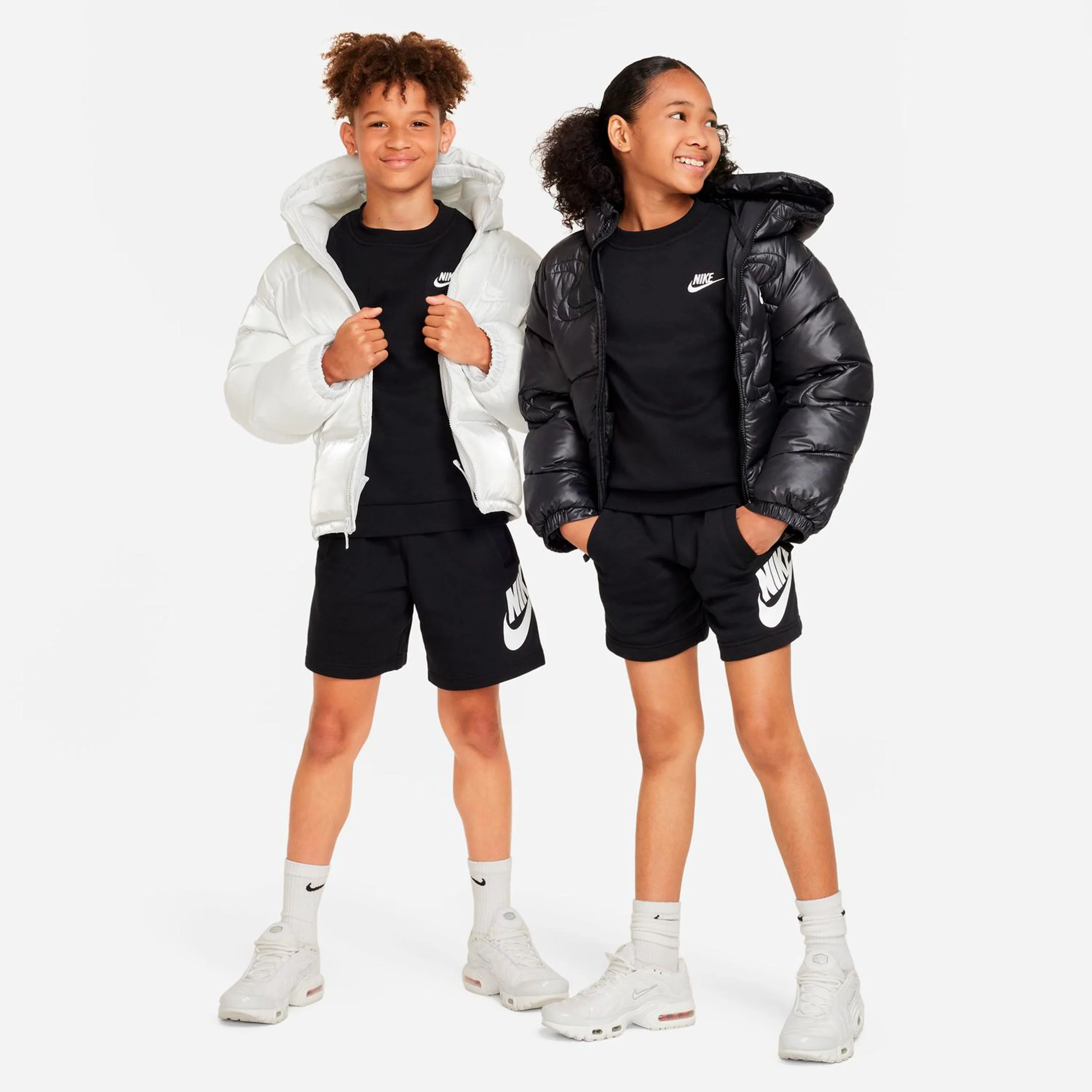 Club Fleece Sweatshirt Kinder - schwarz - Image 7