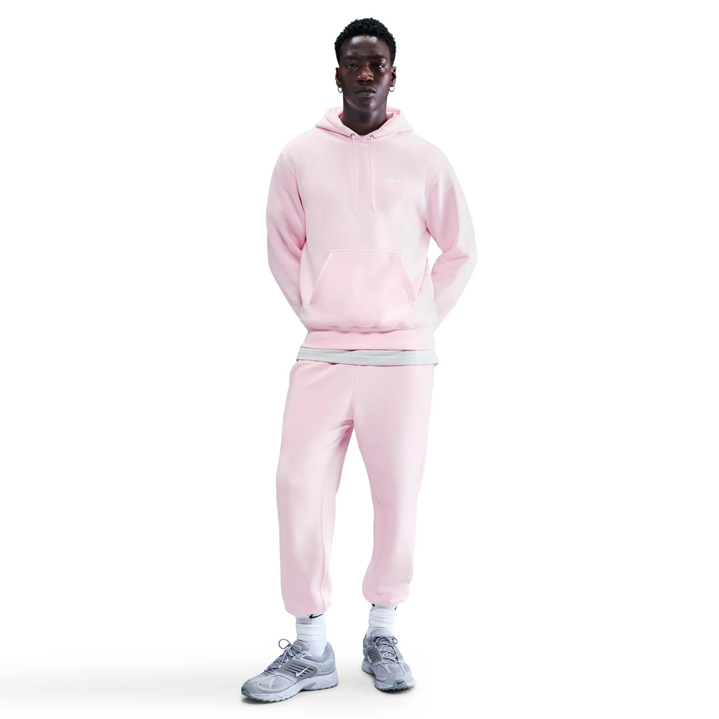 Club Hoody Herren-rosa - Image 2