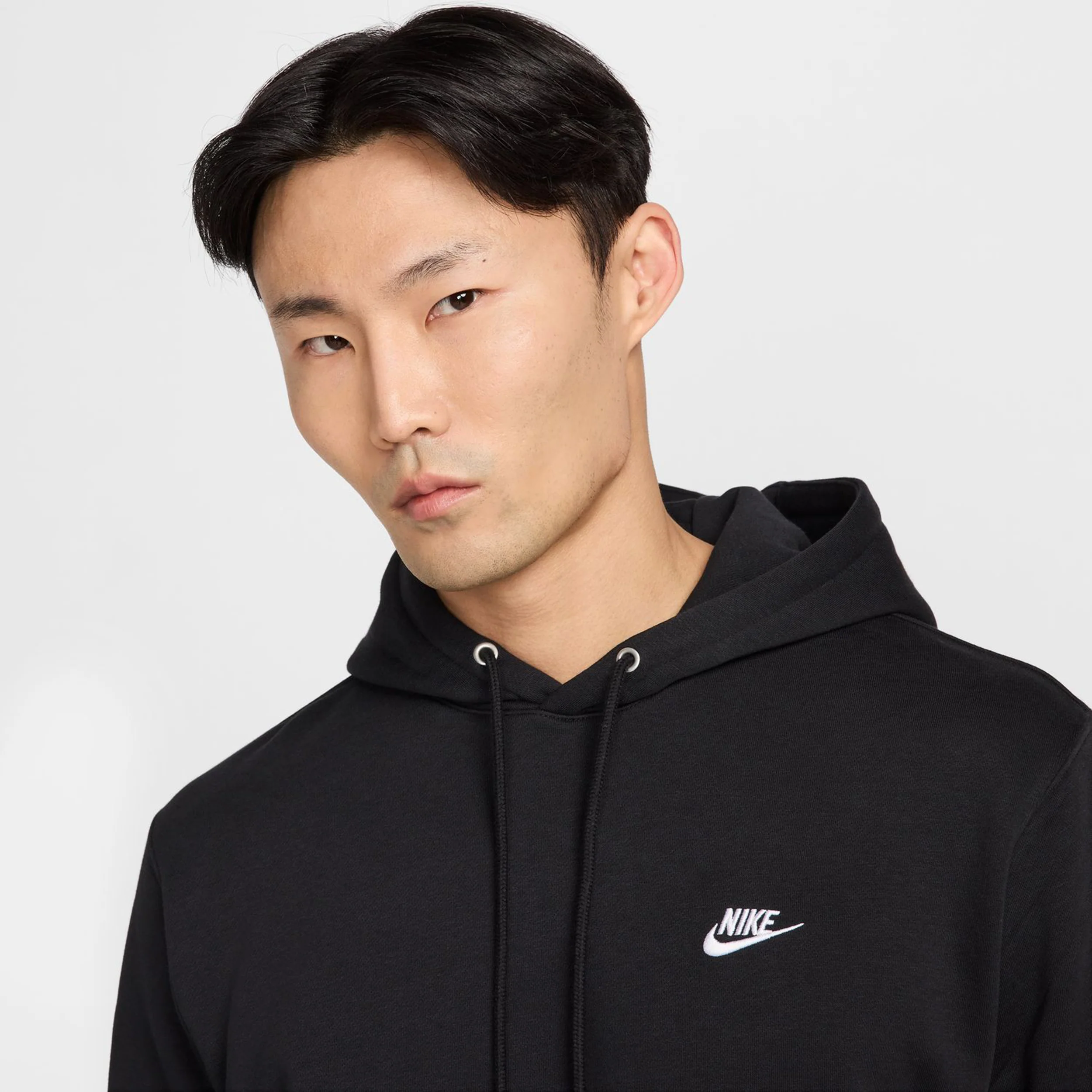 Club Hoody Herren-Schwarz - Image 3