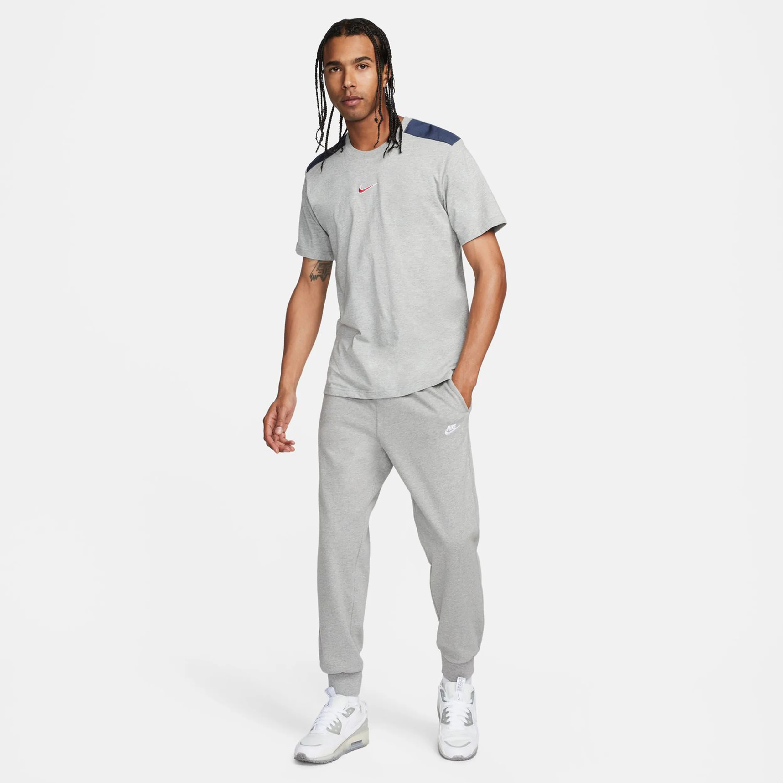 Club Knit Trainingshose Herren-Grau - Image 6