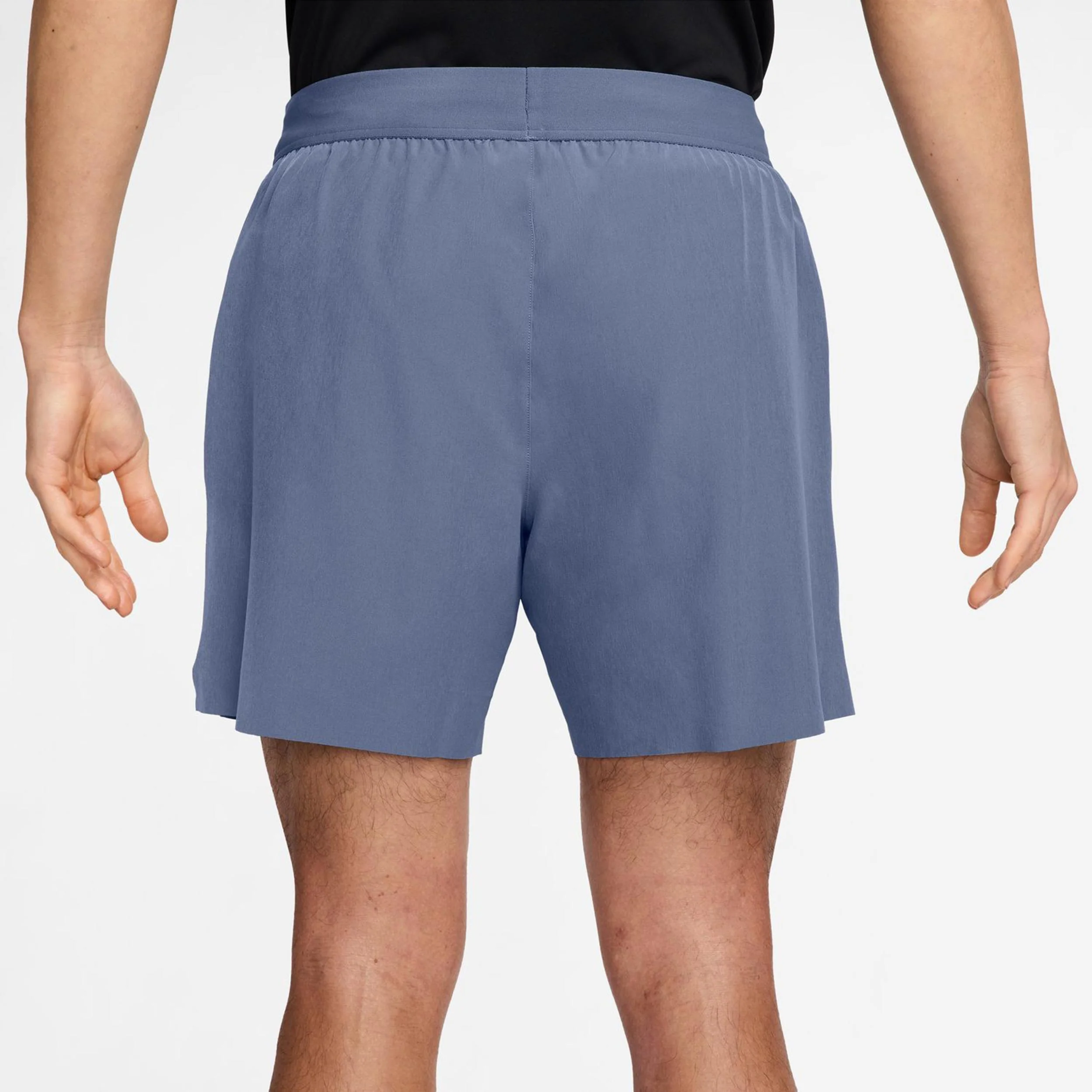 Court Dri-Fit Advantage 6in Shorts Herren-Blaugrau,Weiß - Image 2