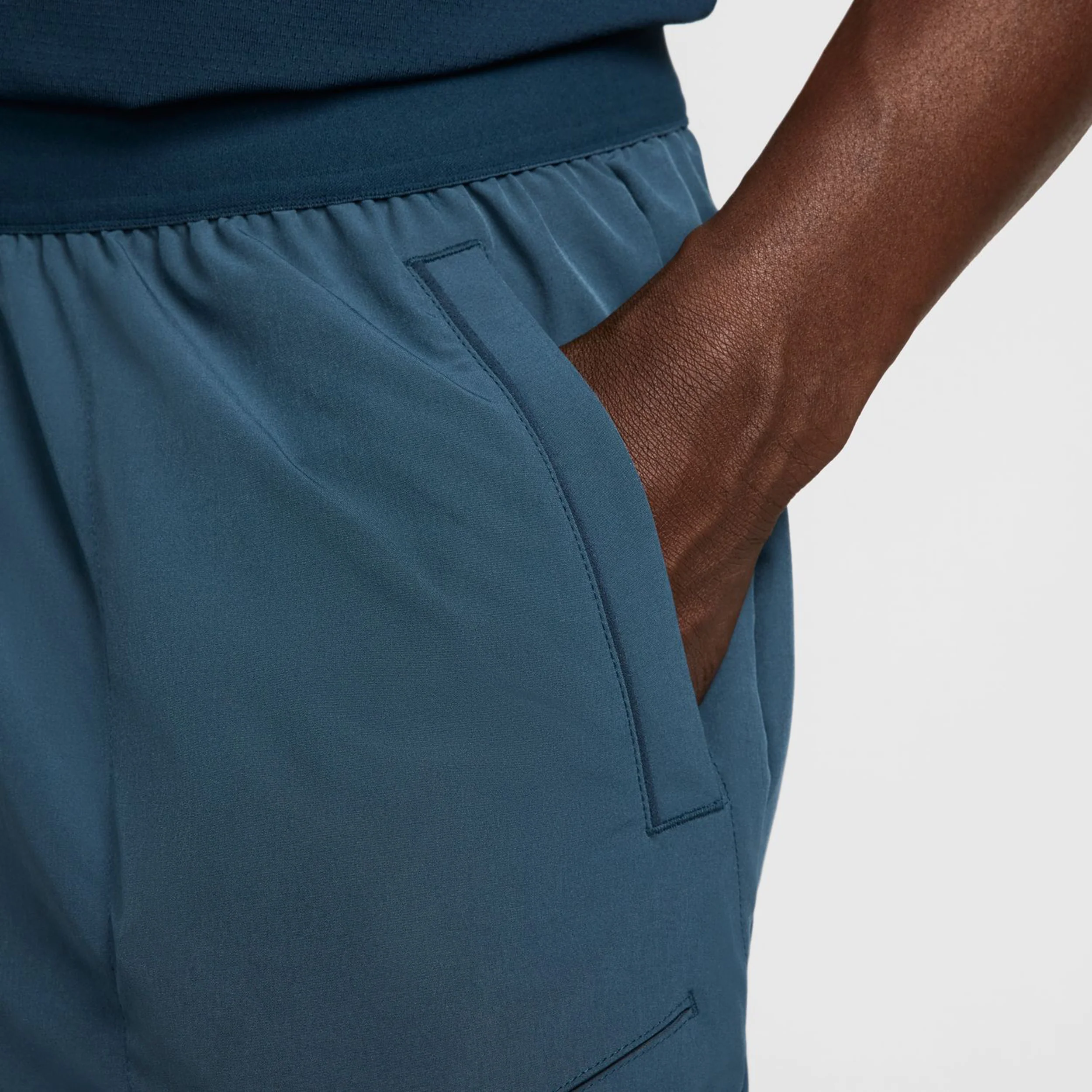 Court Dri-Fit Advantage 6in Shorts Herren-Dunkelblau,Weiß - Image 8