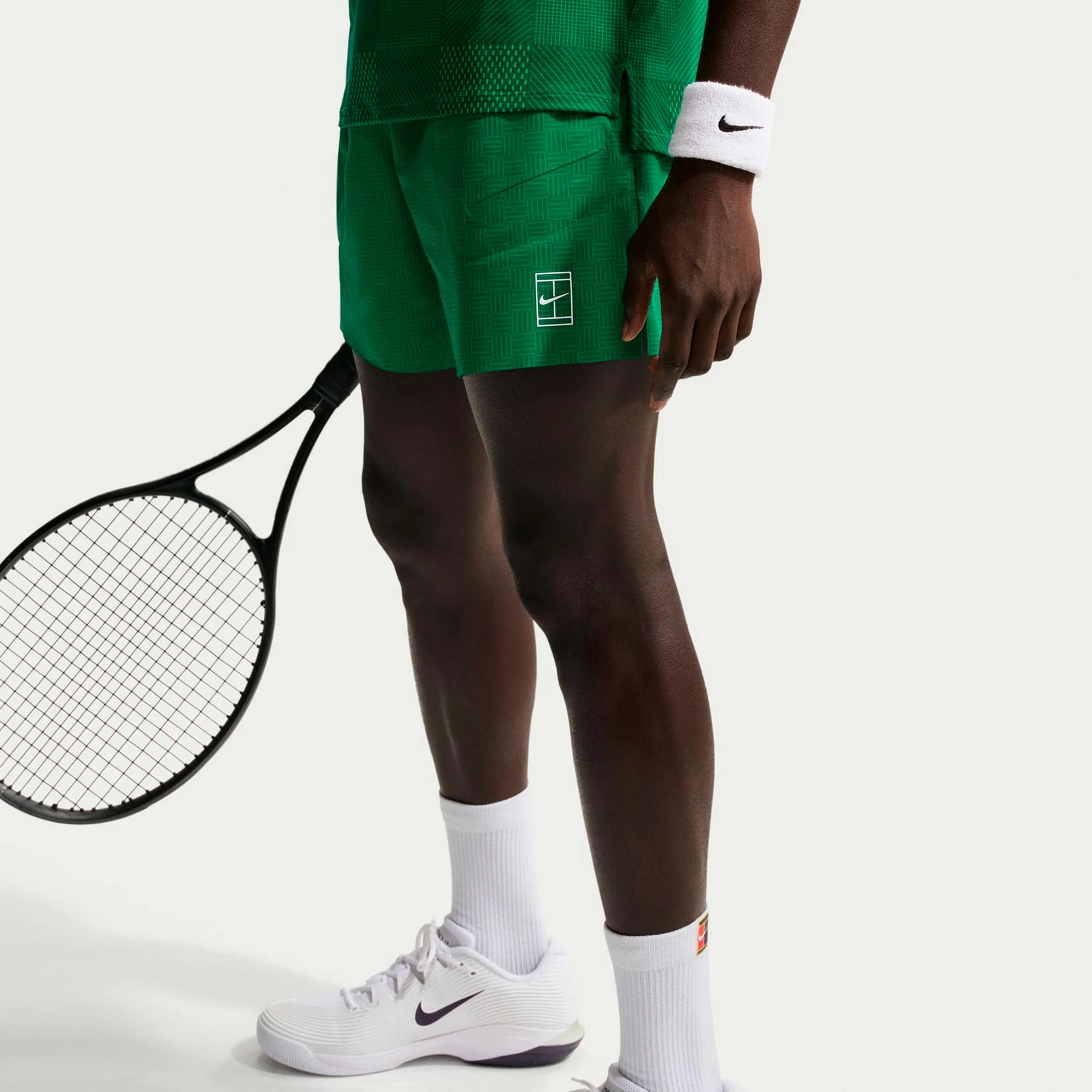 Court Dri-Fit Advantage 6in Shorts Herren-grün - Image 4