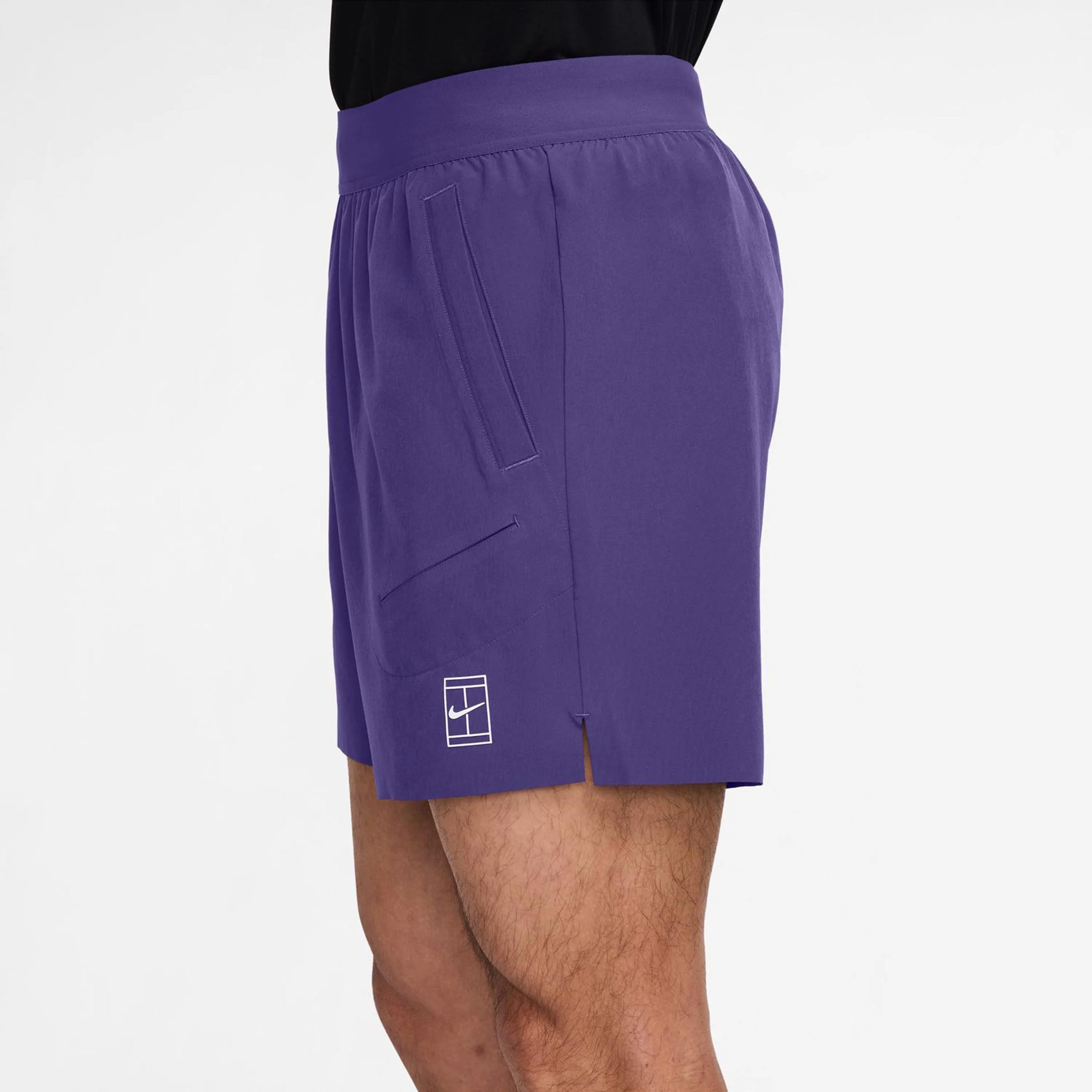 Court Dri-Fit Advantage 6in Shorts Herren-Lila - Image 3