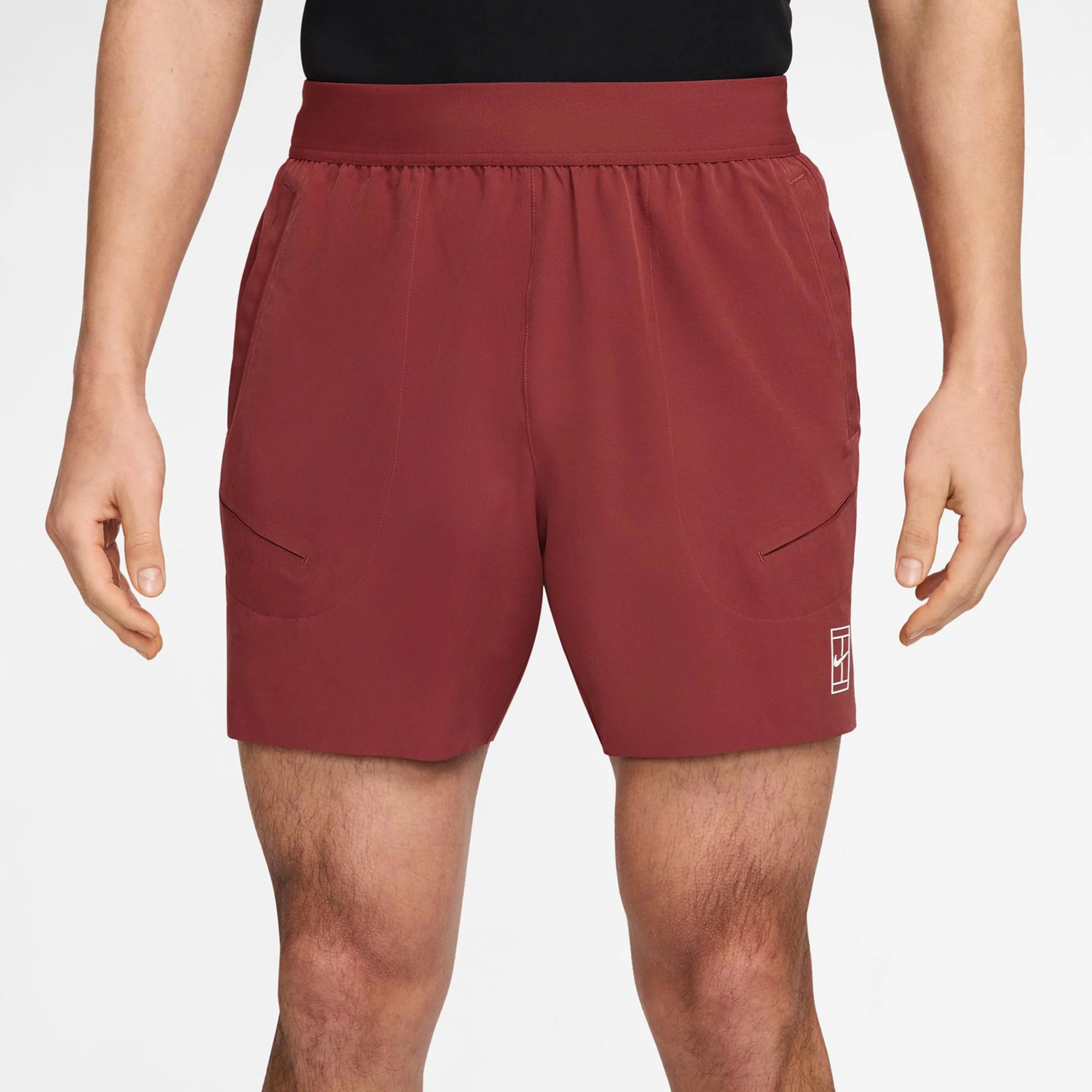 Court Dri-Fit Advantage 6in Shorts Herren-Rost - Image 3