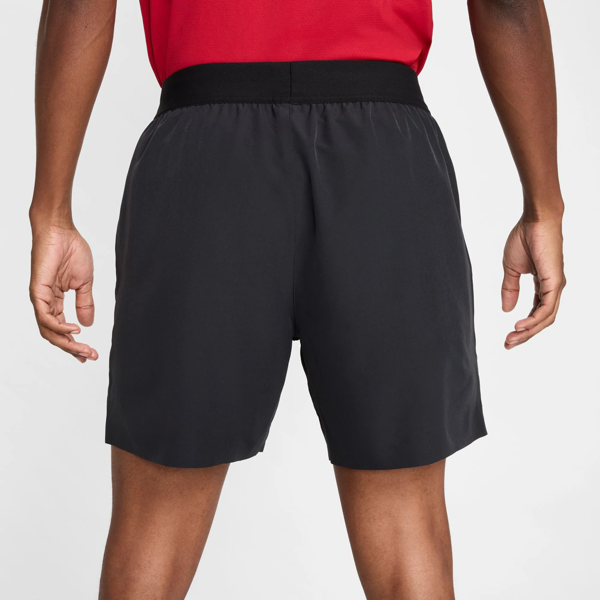Court Dri-Fit Advantage 6in Shorts Herren-Schwarz,Weiß - Image 6
