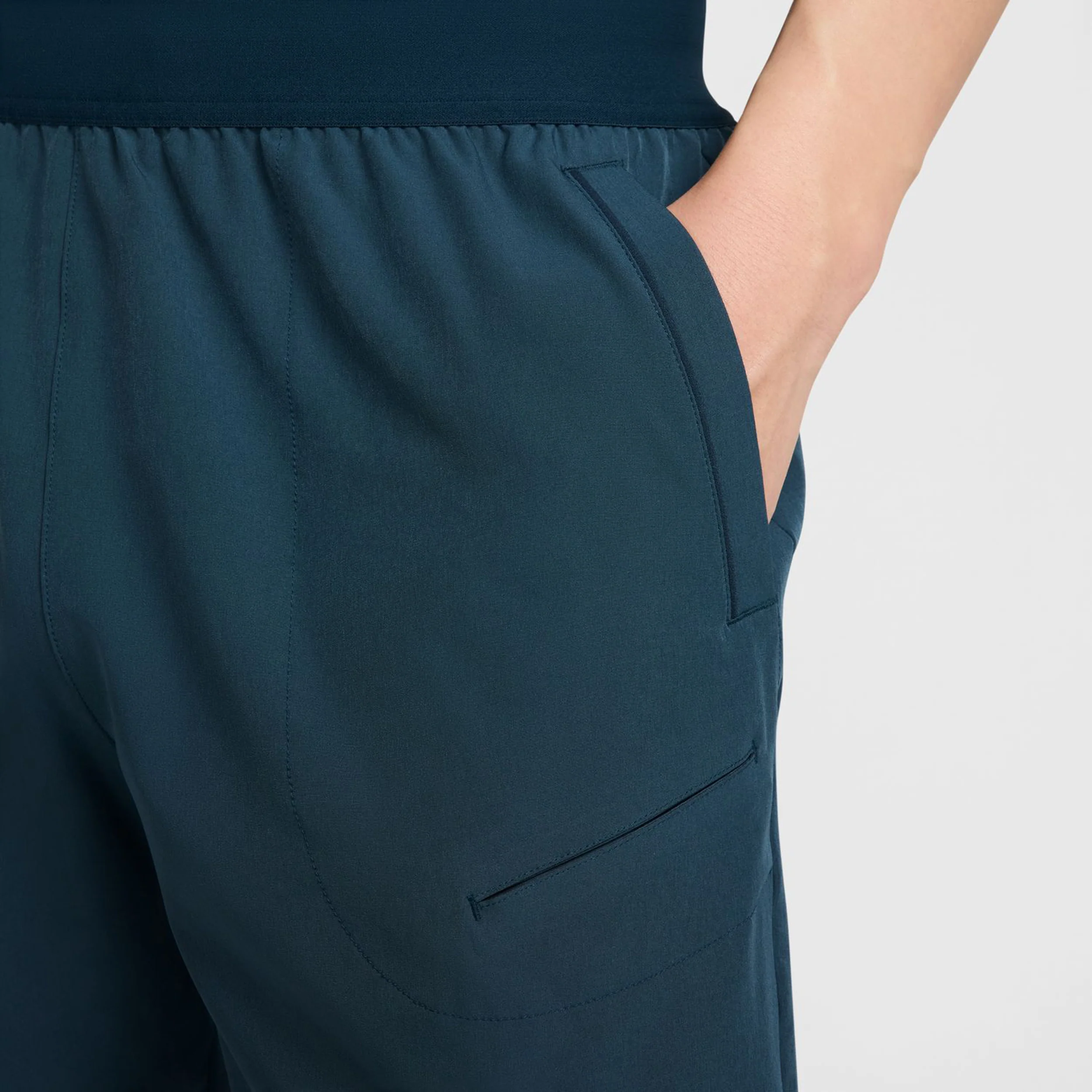 Court Dri-Fit Advantage 8in Shorts Herren-Dunkelblau,Weiß - Image 8