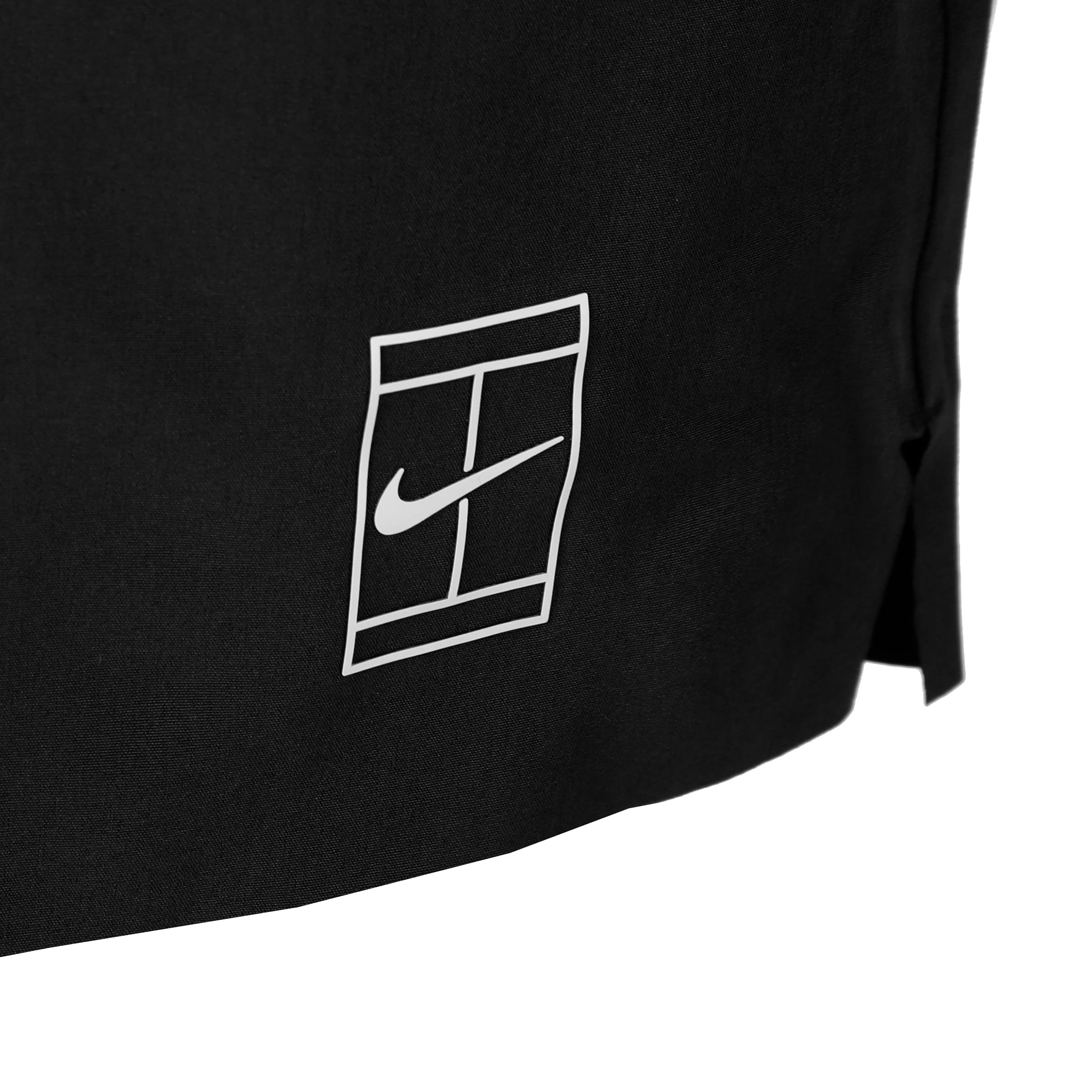 Court Dri-Fit Advantage 8in Shorts Herren-Schwarz,Weiß - Image 3