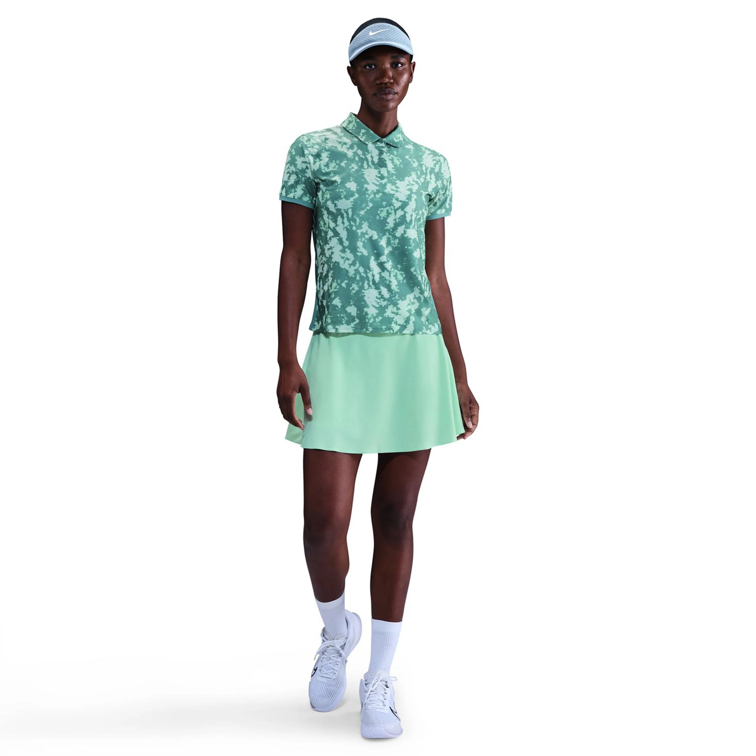 Court Dri-Fit Advantage Ace High Rise Rock Damen-Mint - Image 2