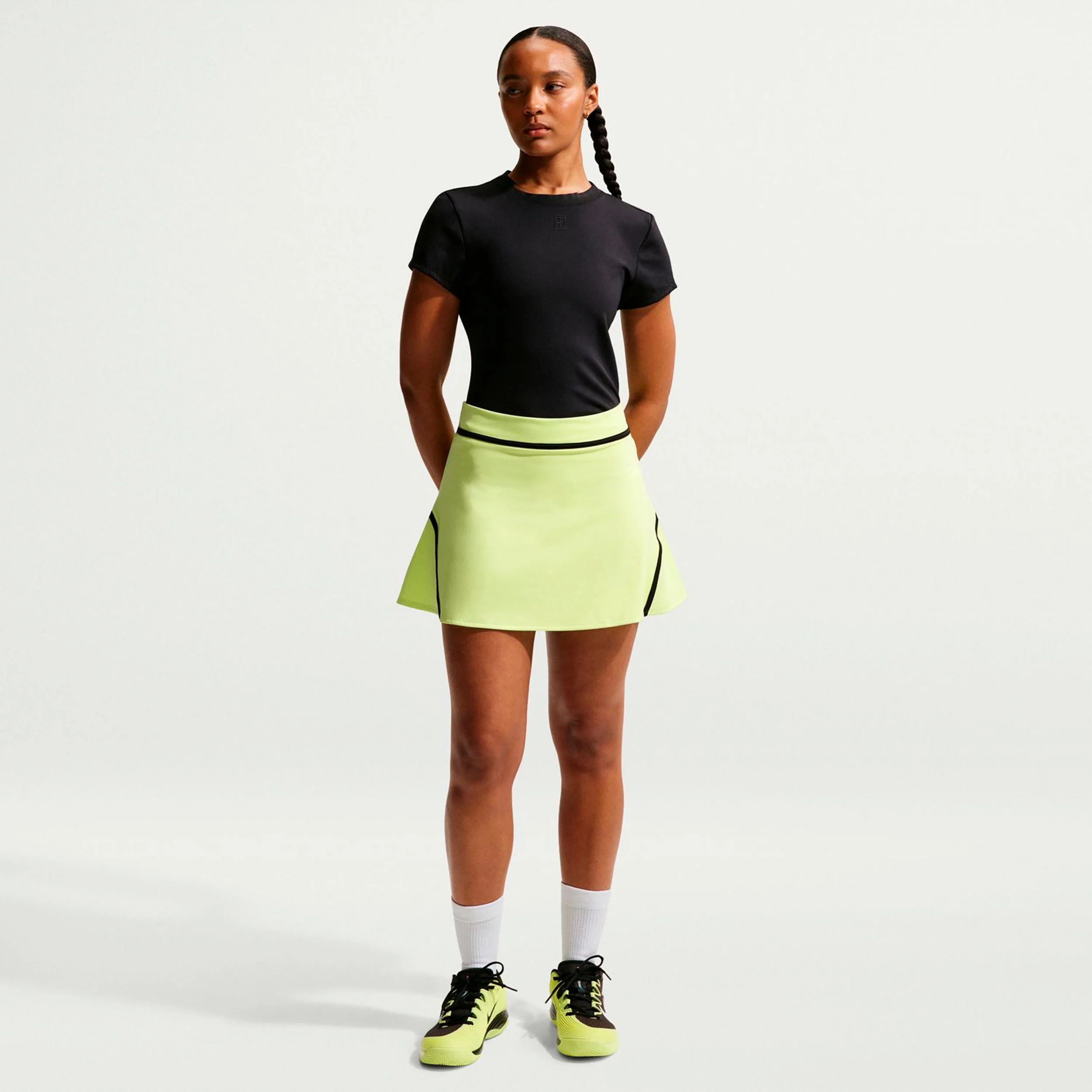 Court Dri-Fit Advantage High Rise Rock Damen-limette - Image 2