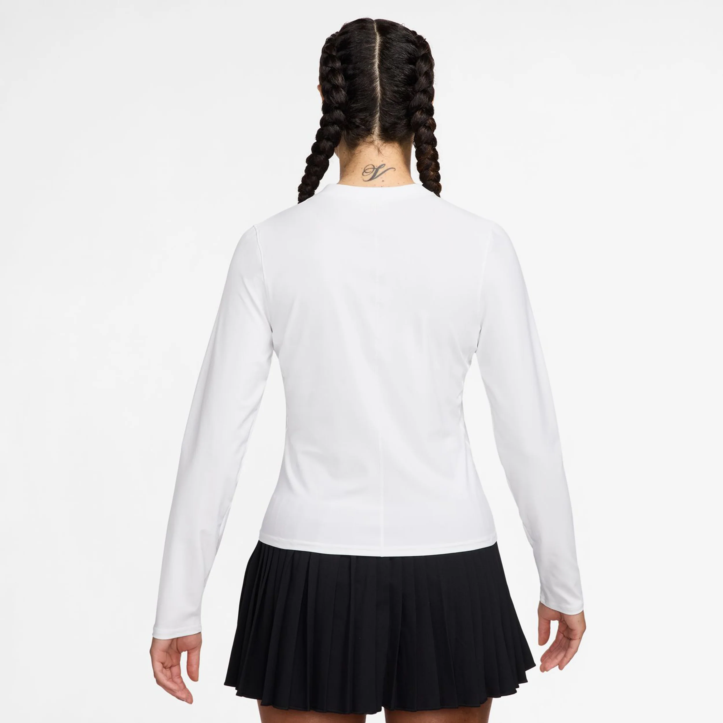Court Dri-Fit Advantage Longsleeve Damen-Weiß,Weiß - Image 2