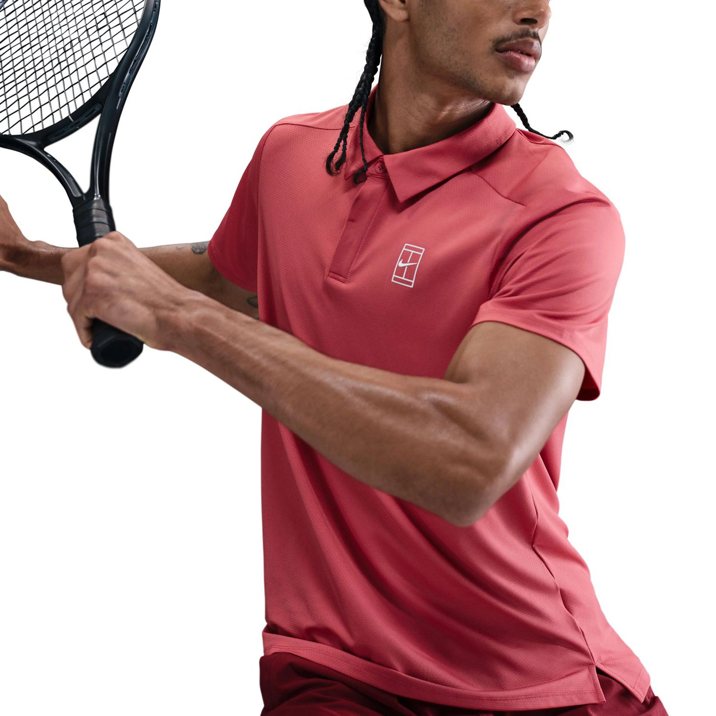 Court Dri-Fit Advantage Polo Herren-Berry - Image 6