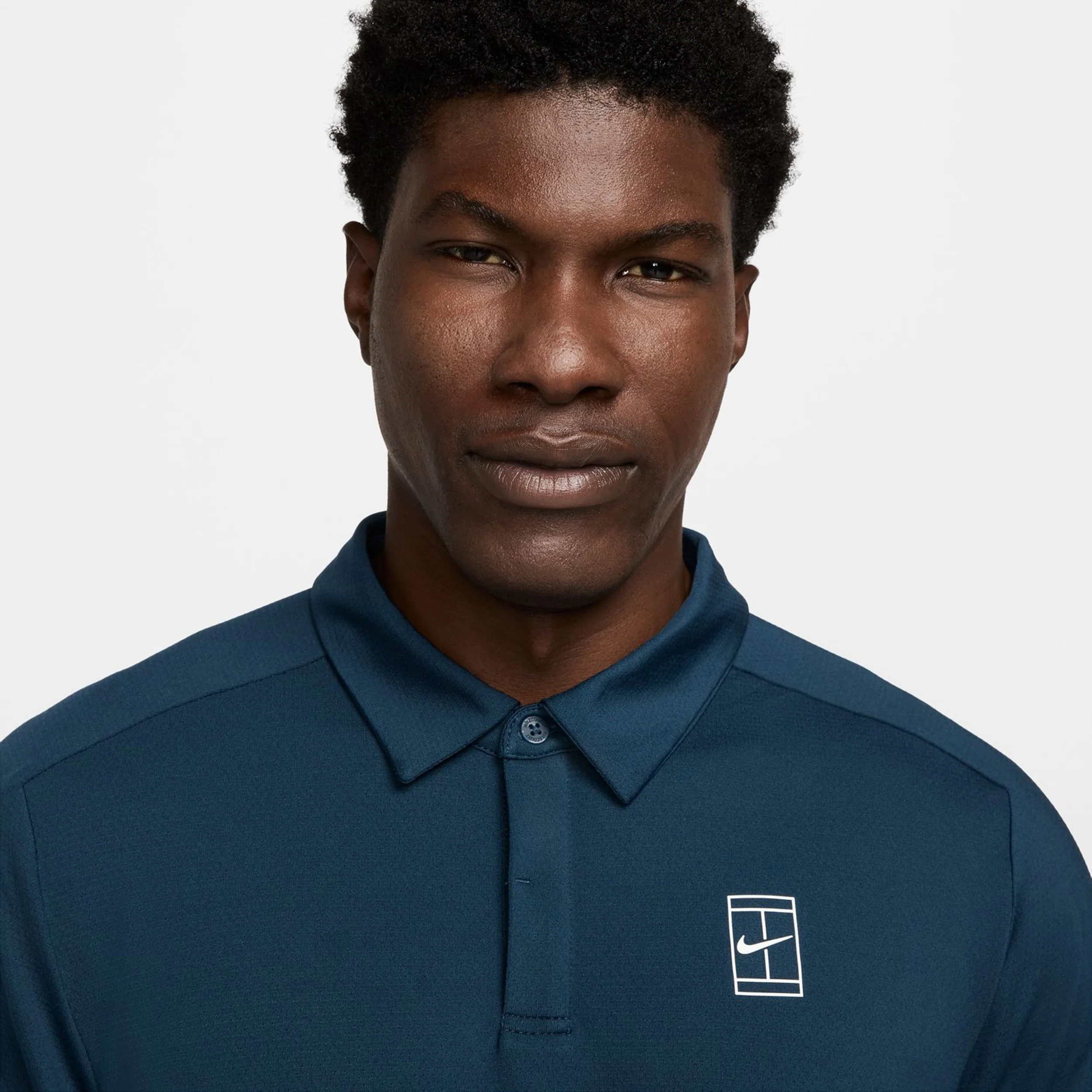 Court Dri-Fit Advantage Polo Herren-Dunkelblau,Weiß - Image 6