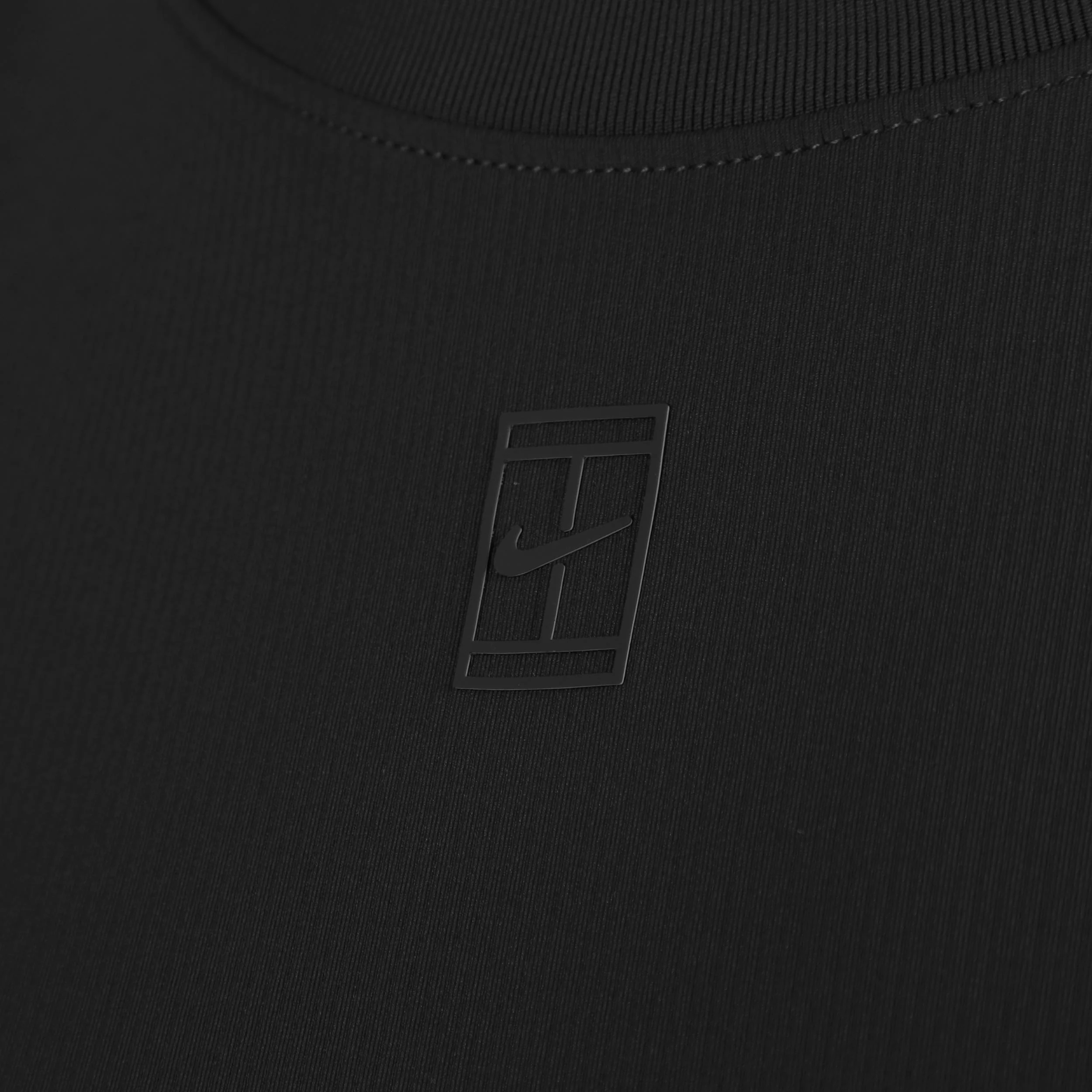 Court Dri-Fit Advantage T-Shirt Damen-Schwarz,Schwarz - Image 3