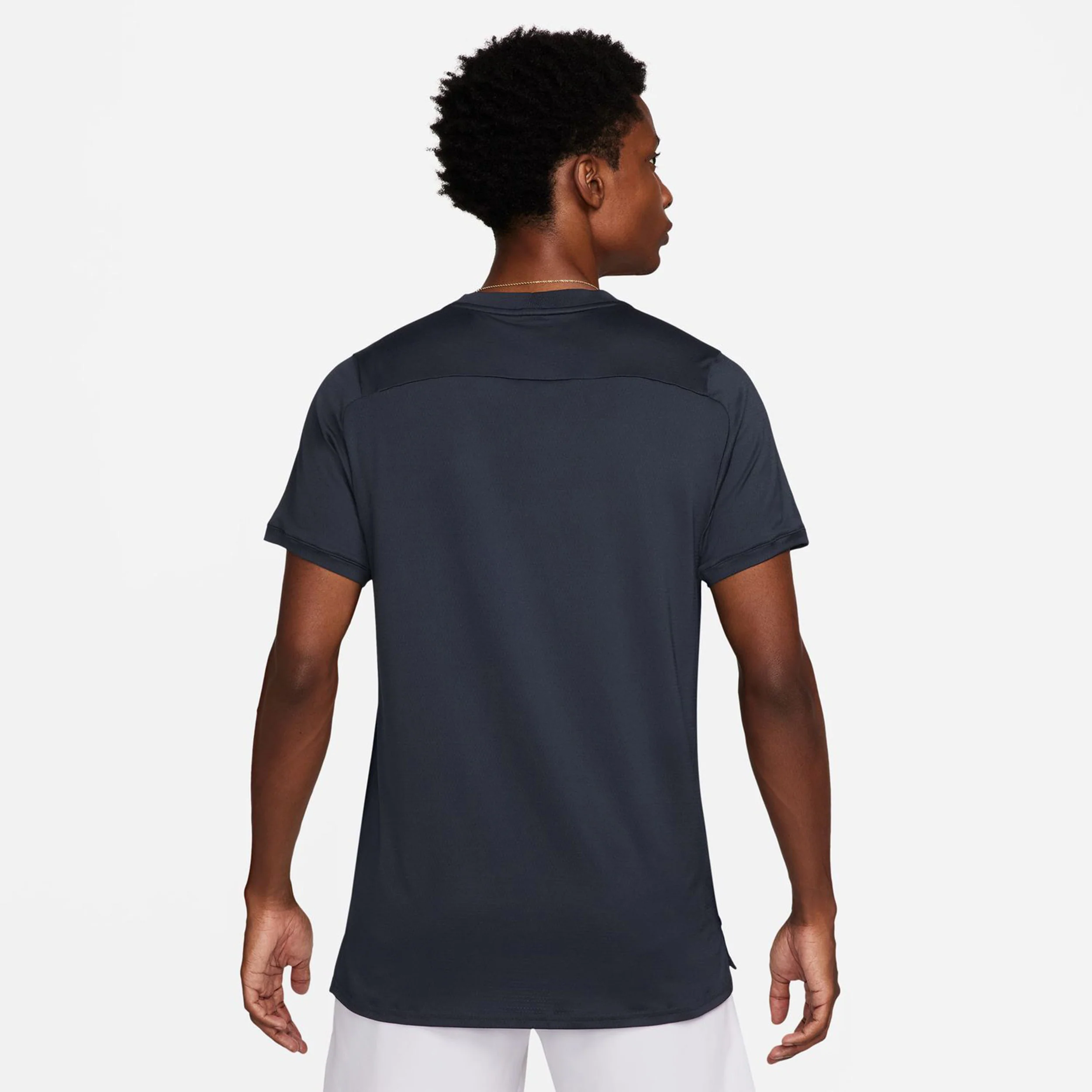 Court Dri-Fit Advantage T-Shirt Herren-Dunkelblau - Image 2