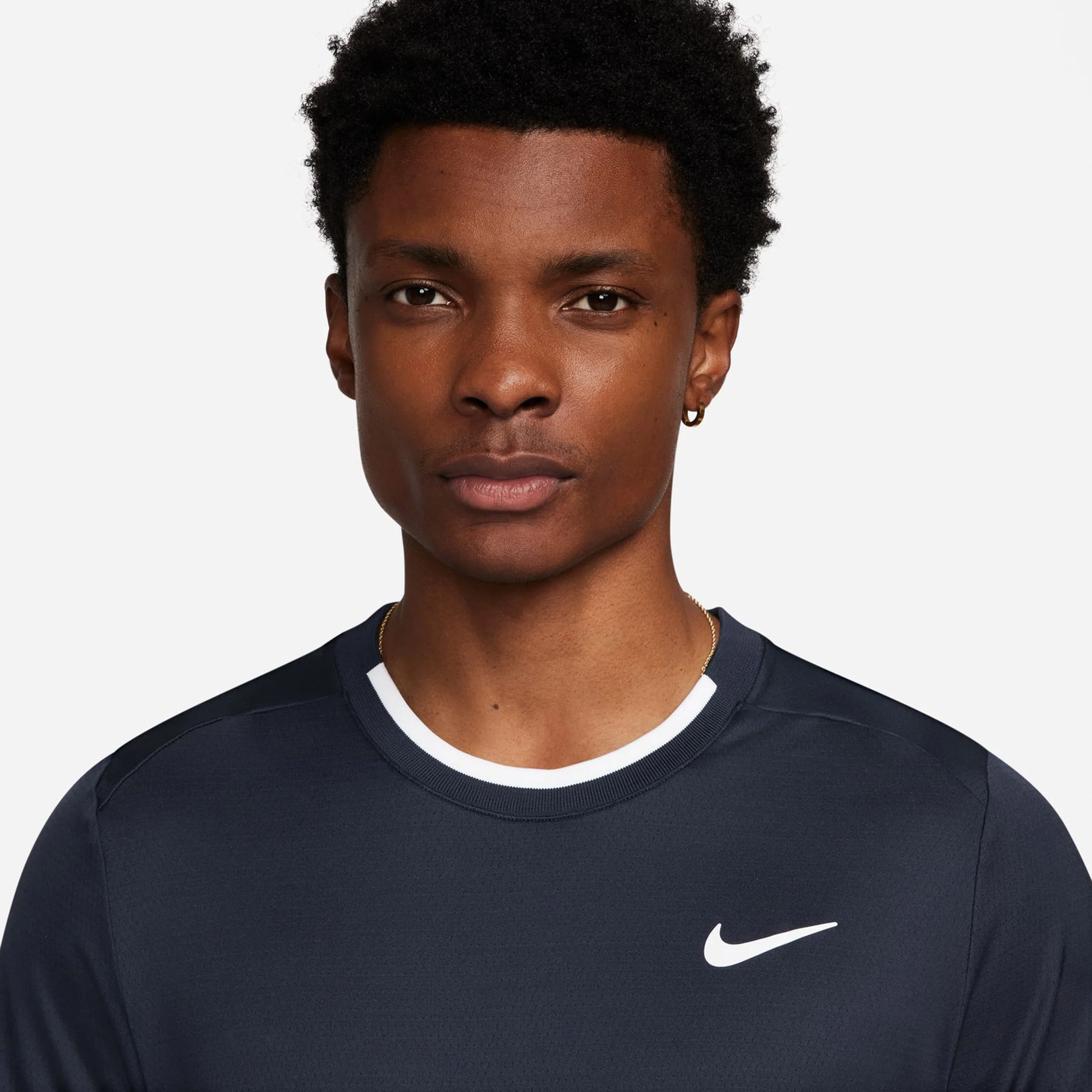 Court Dri-Fit Advantage T-Shirt Herren-Dunkelblau - Image 3