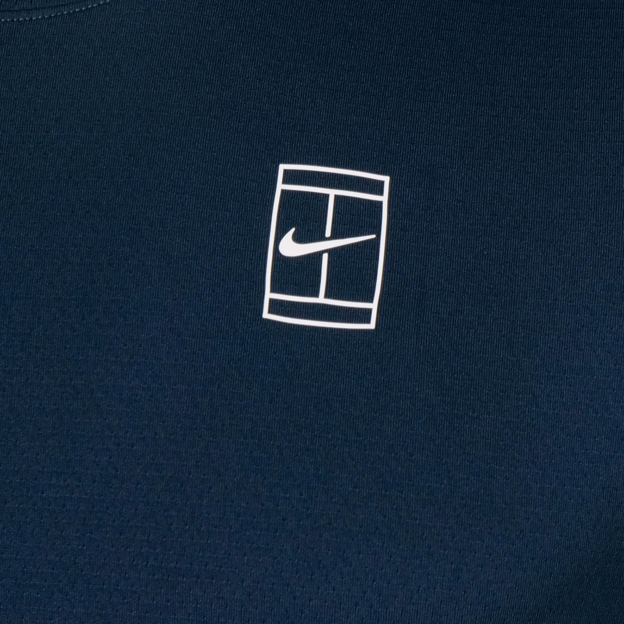 Court Dri-Fit Advantage T-Shirt Herren-Dunkelblau,Weiß - Image 3