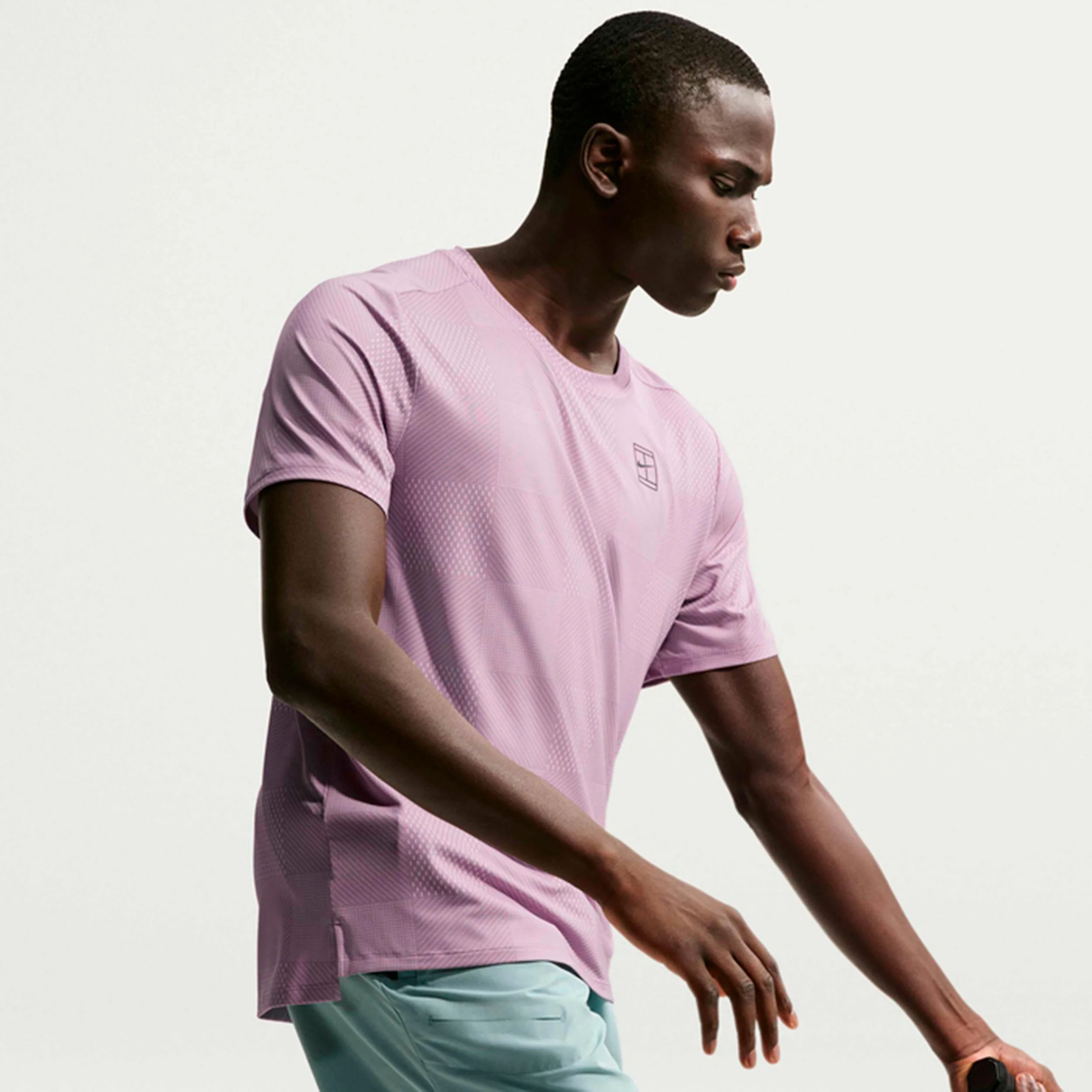 Court Dri-Fit Advantage T-Shirt Herren - mauve - Image 4